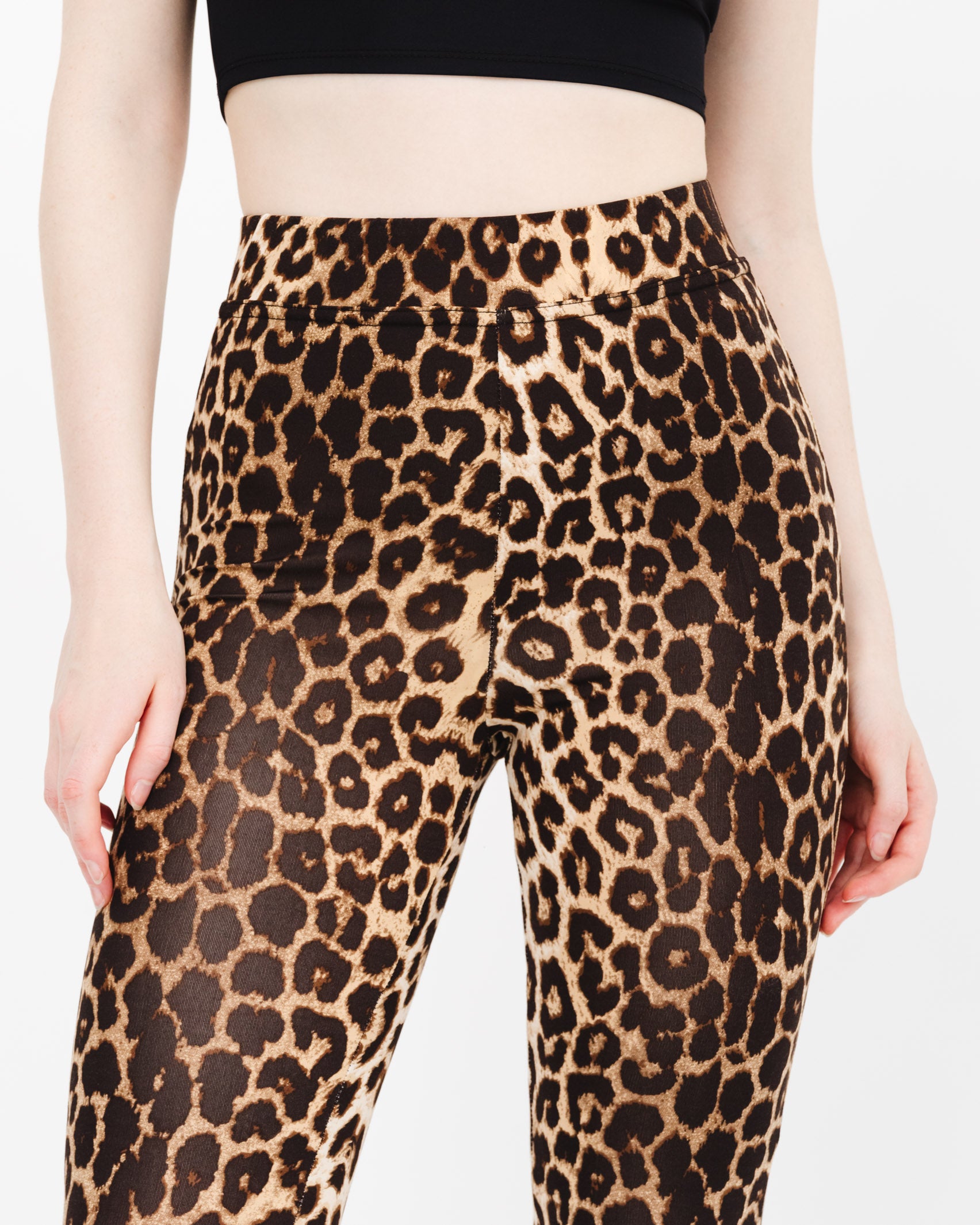 Schlaghose mit Animalprint - Broke + Schön