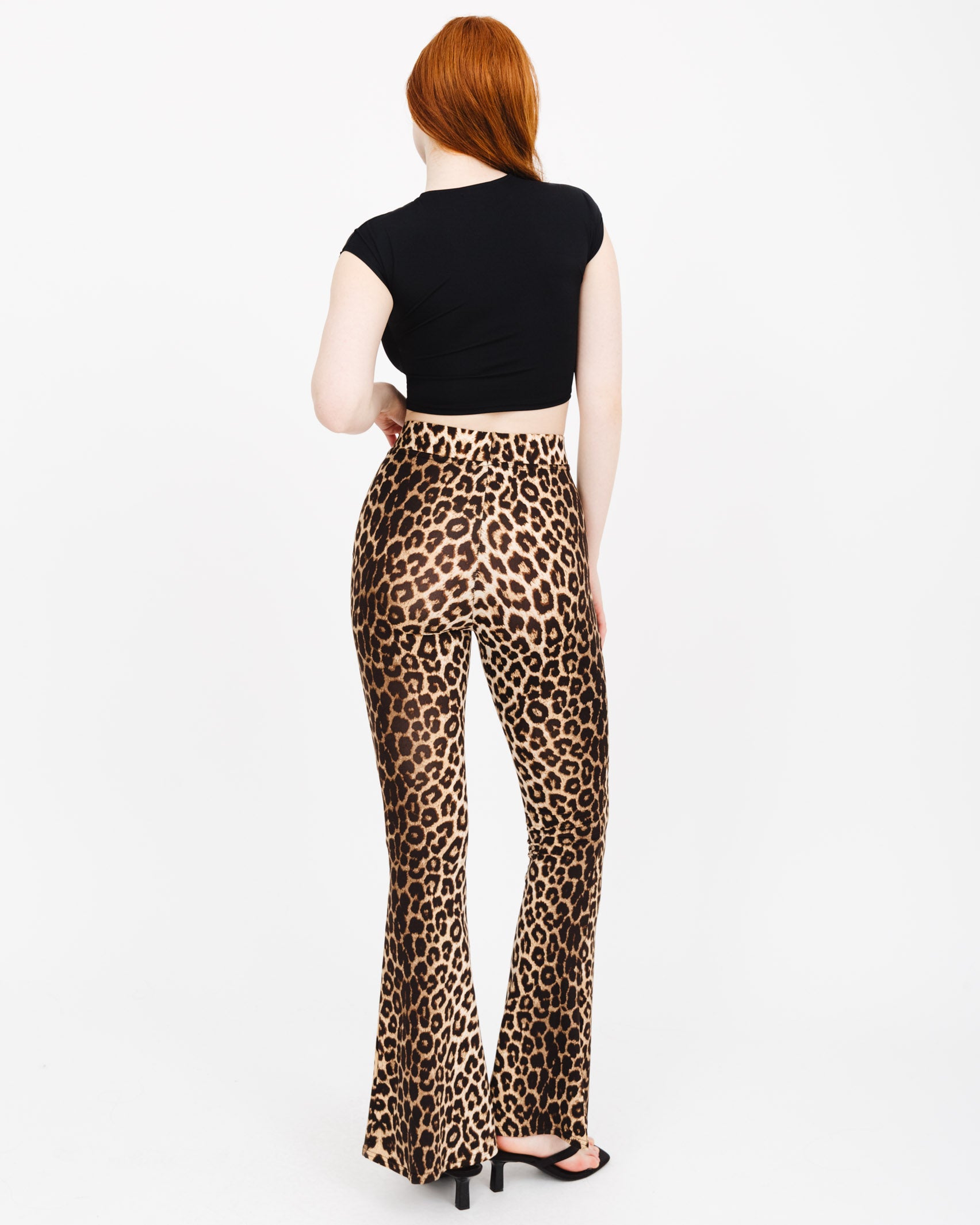 Schlaghose mit Animalprint - Broke + Schön