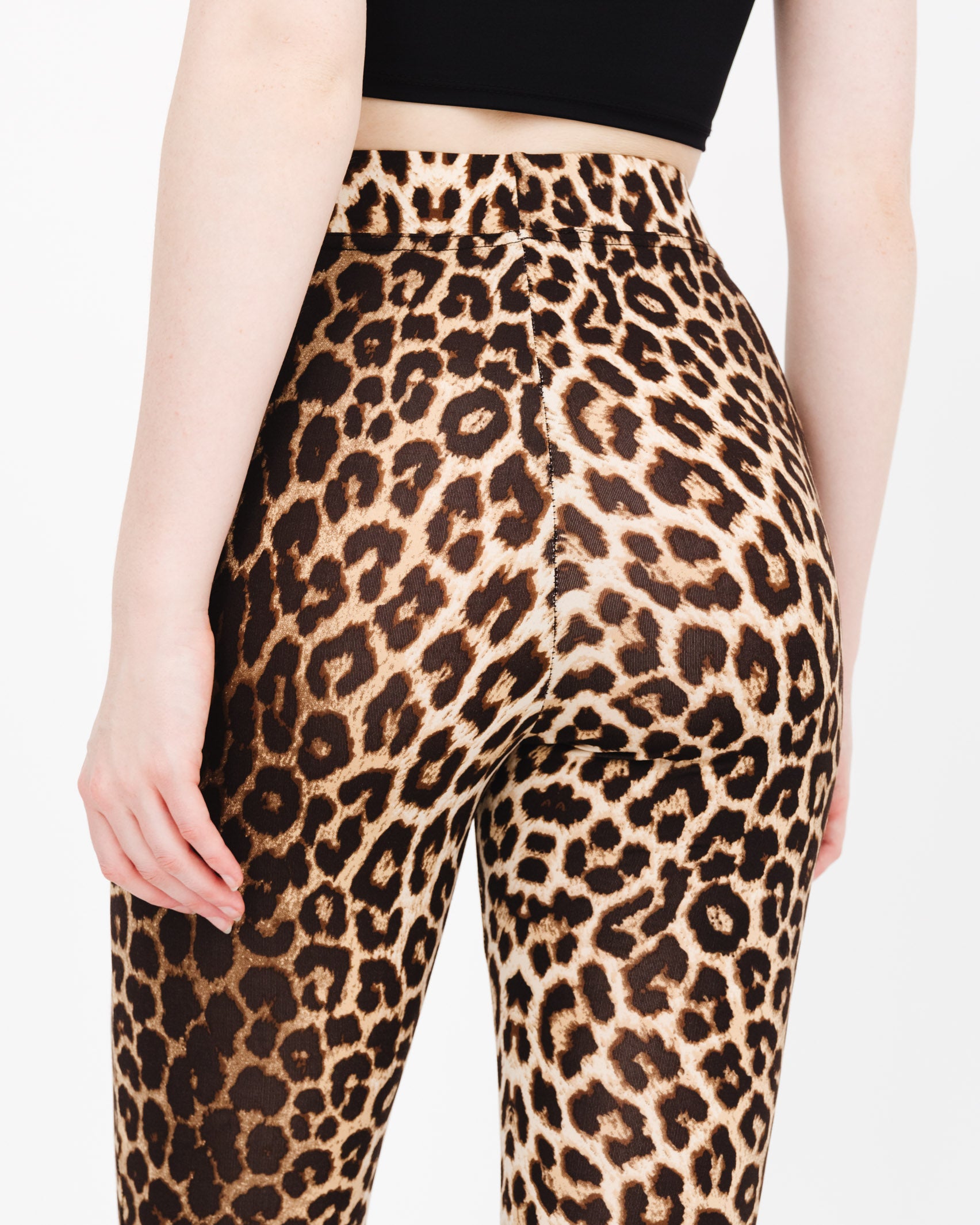 Schlaghose mit Animalprint - Broke + Schön