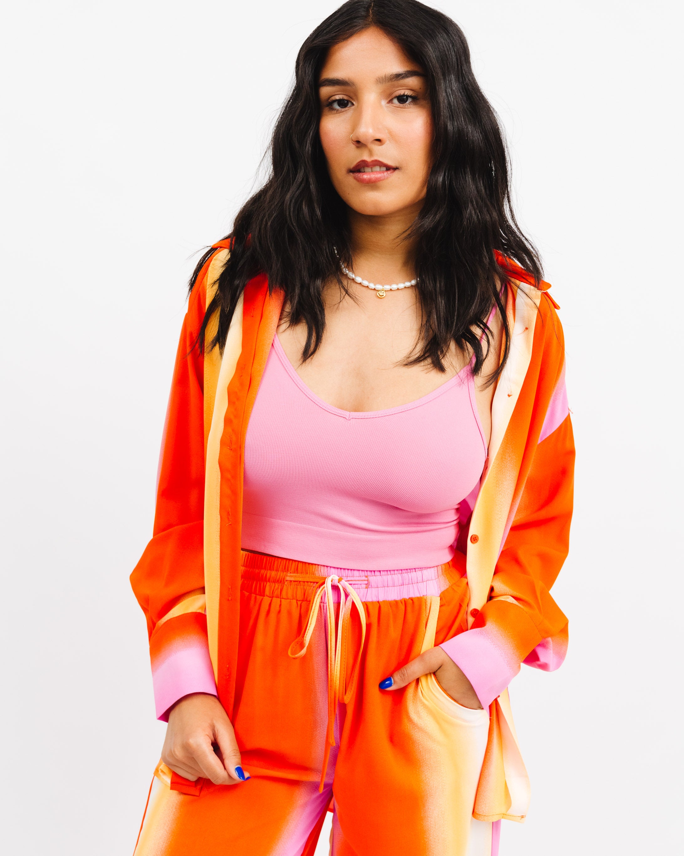 Bluse mit buntem Farbverlauf - Broke + Schön