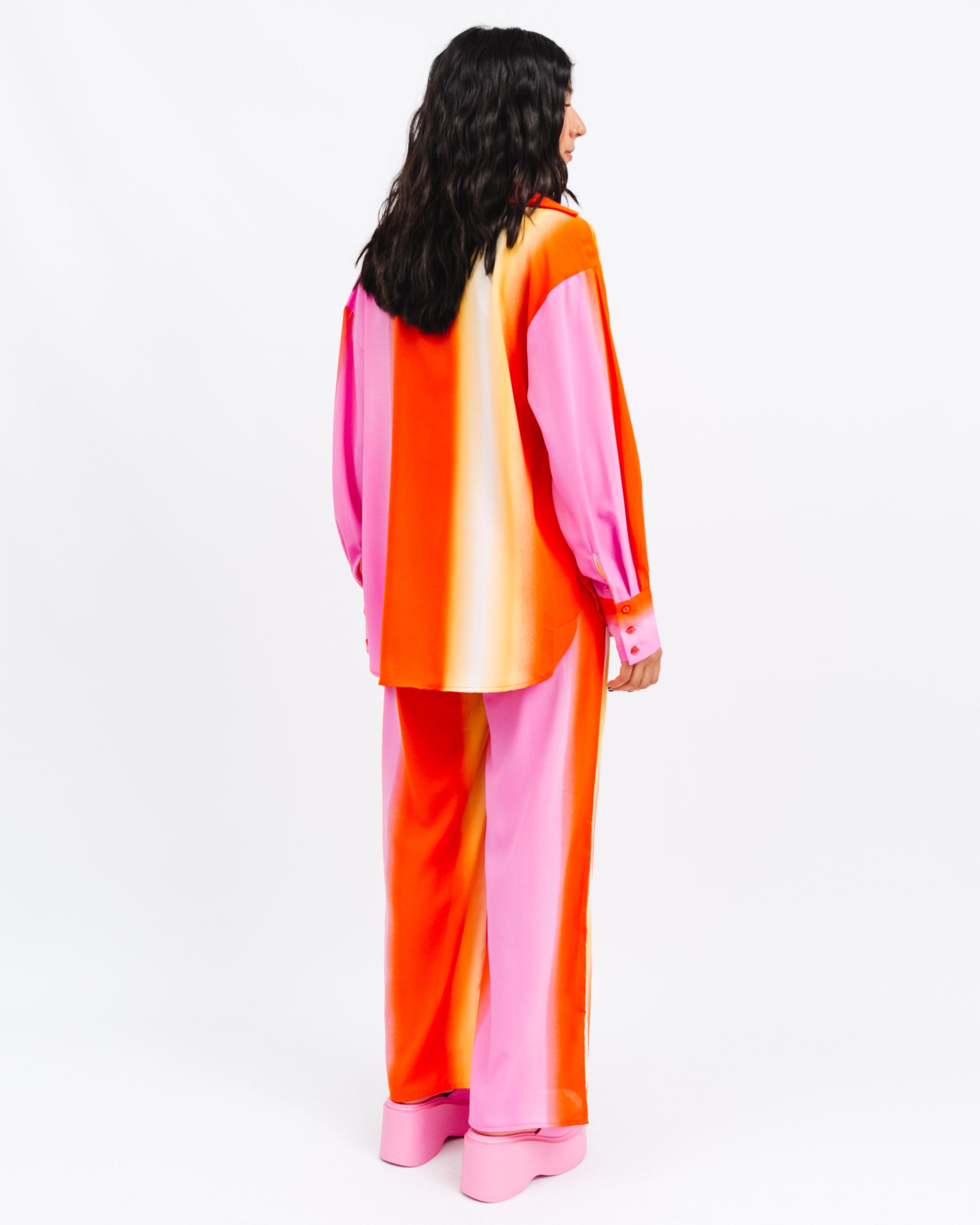 Bluse mit buntem Farbverlauf - Broke + Schön