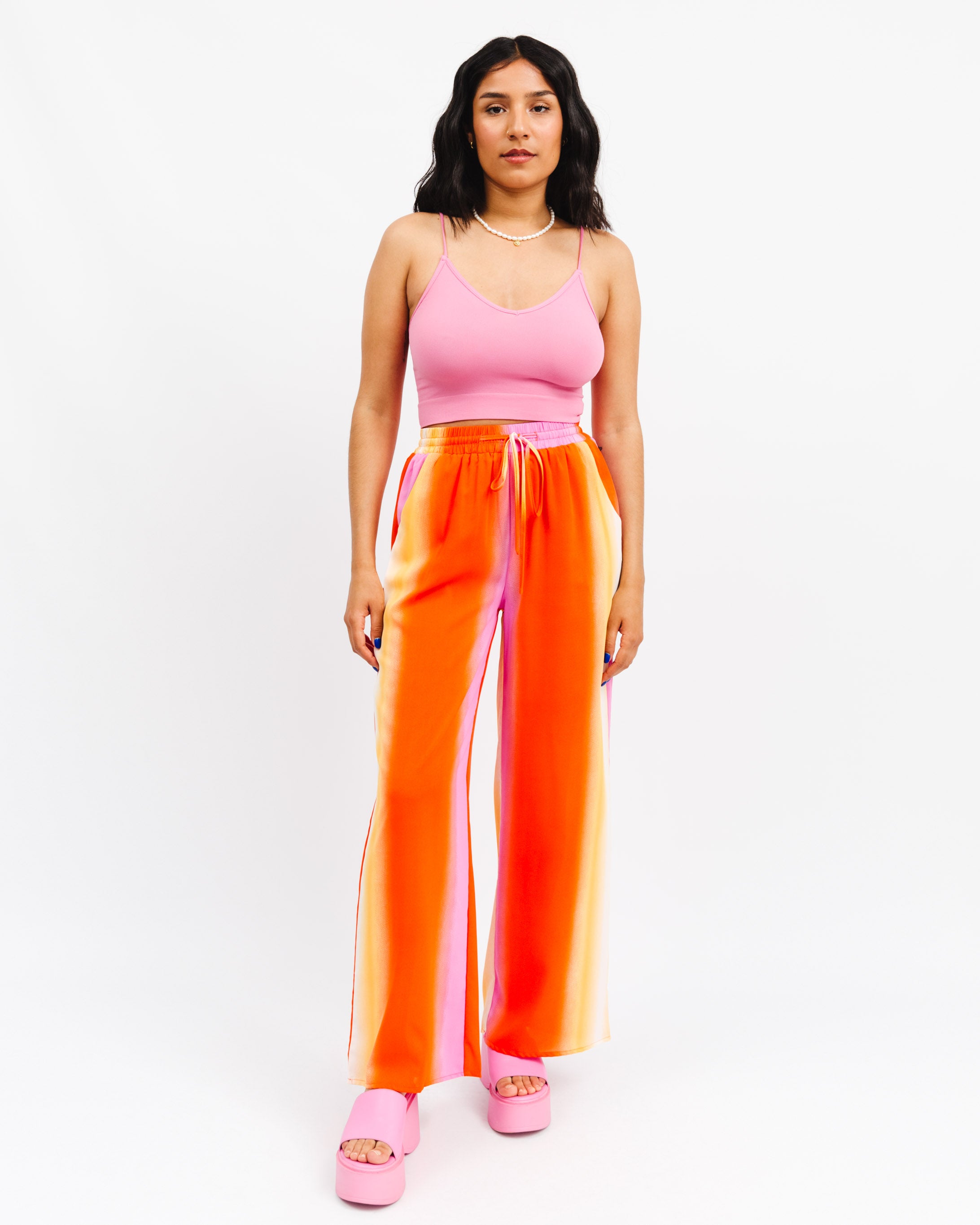 Hose mit buntem Farbverlauf - Broke + Schön