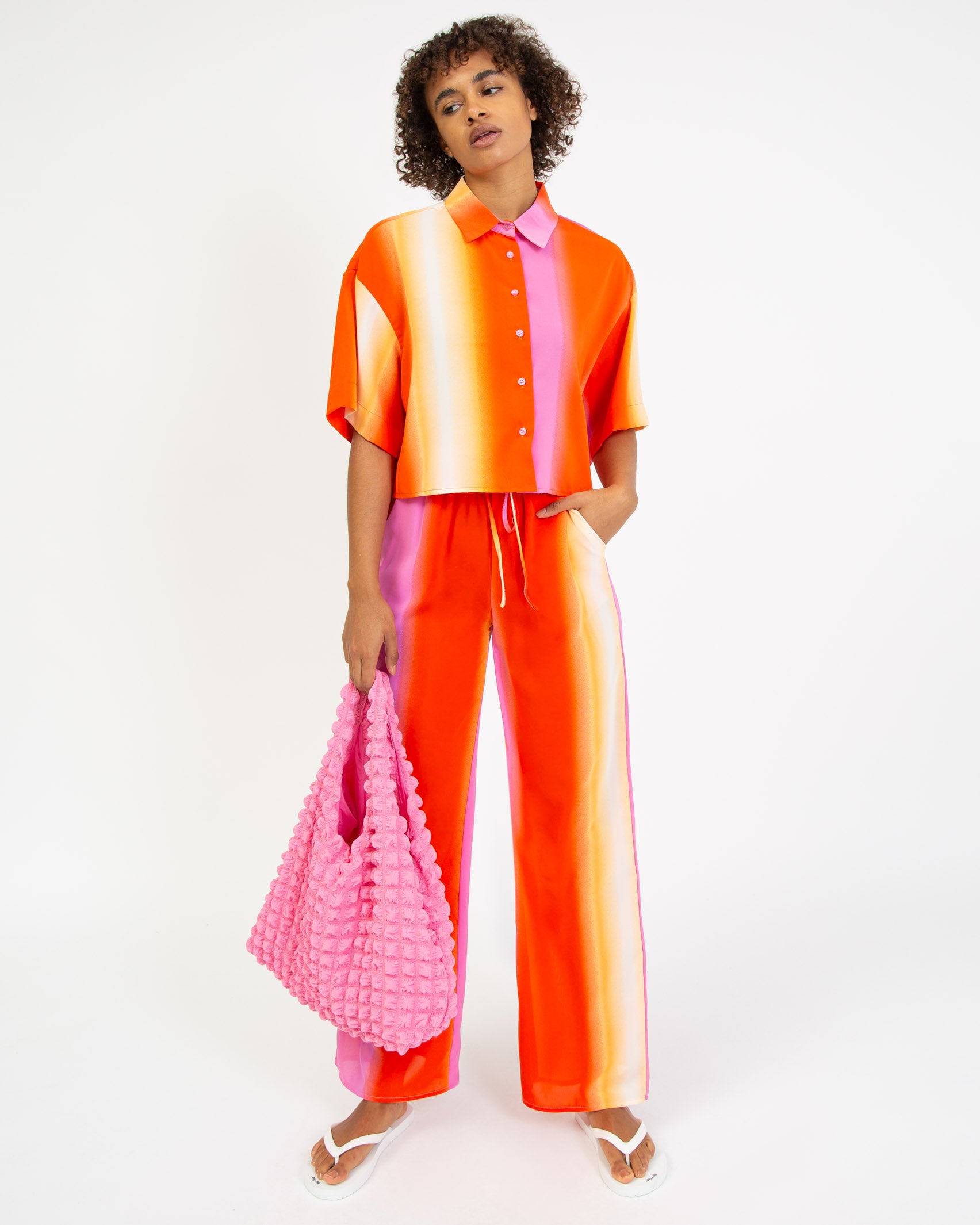 Hose mit buntem Farbverlauf - Broke + Schön