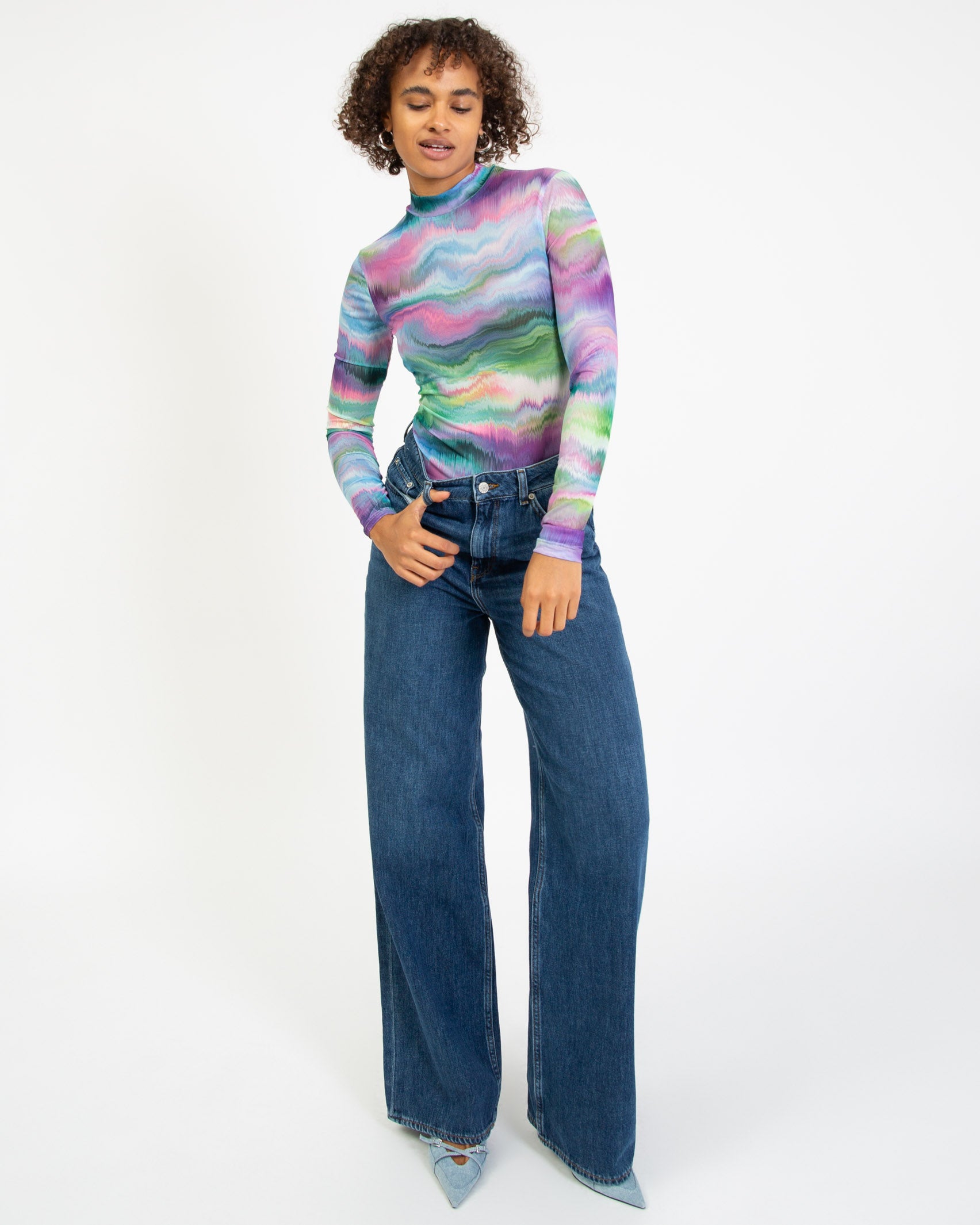 Body in leuchtendem Farbverlauf - Broke + Schön