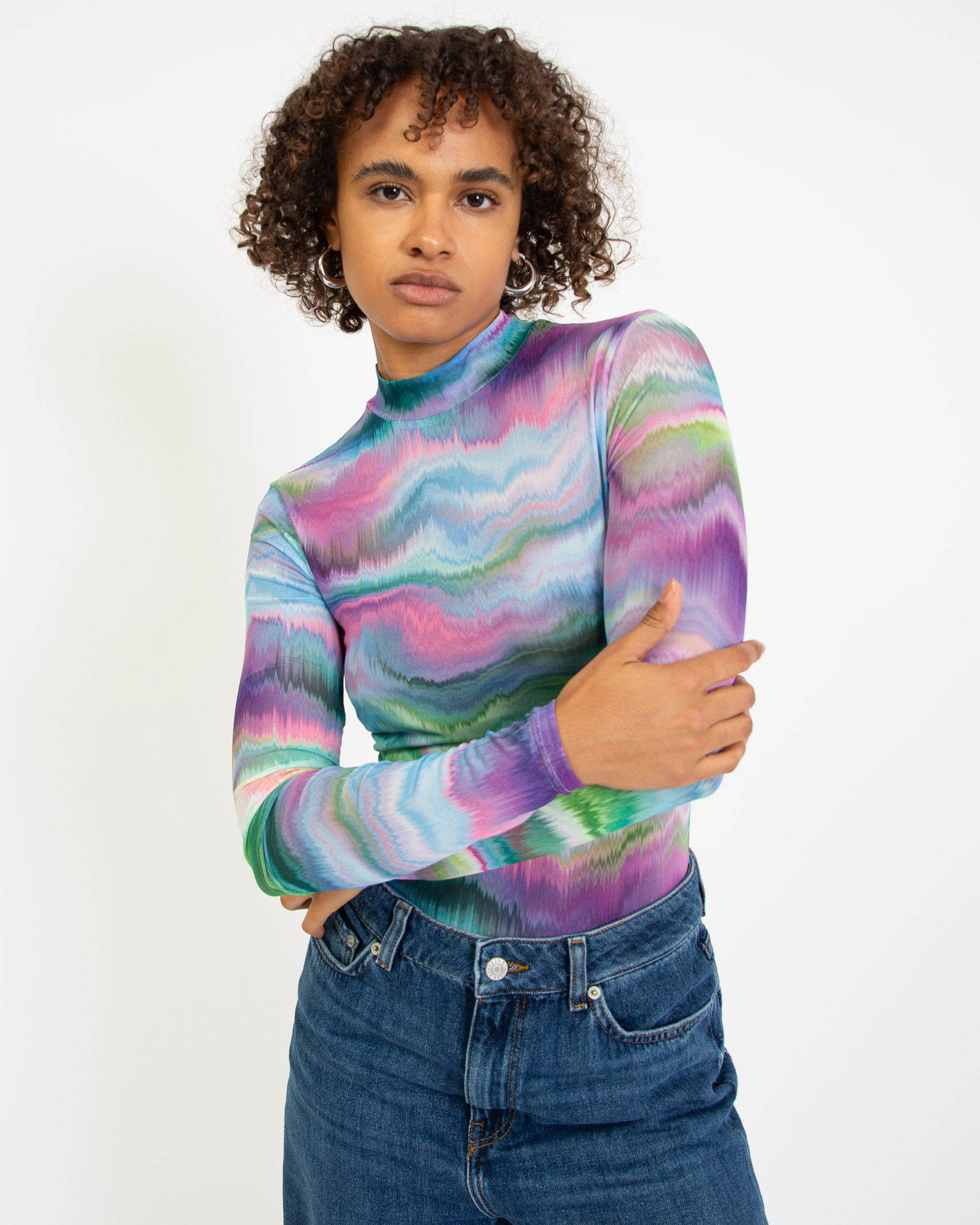 Body in leuchtendem Farbverlauf - Broke + Schön