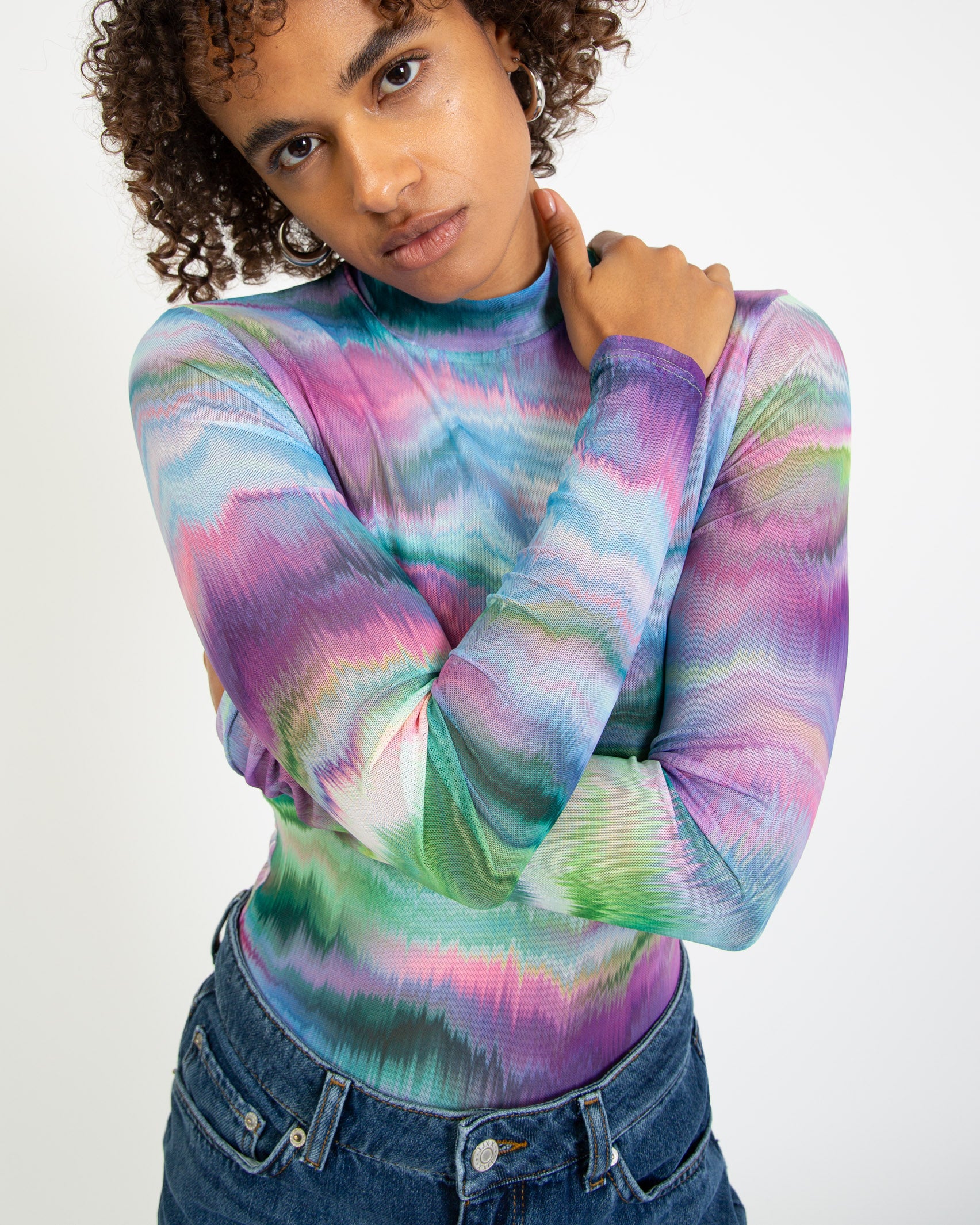 Body in leuchtendem Farbverlauf - Broke + Schön