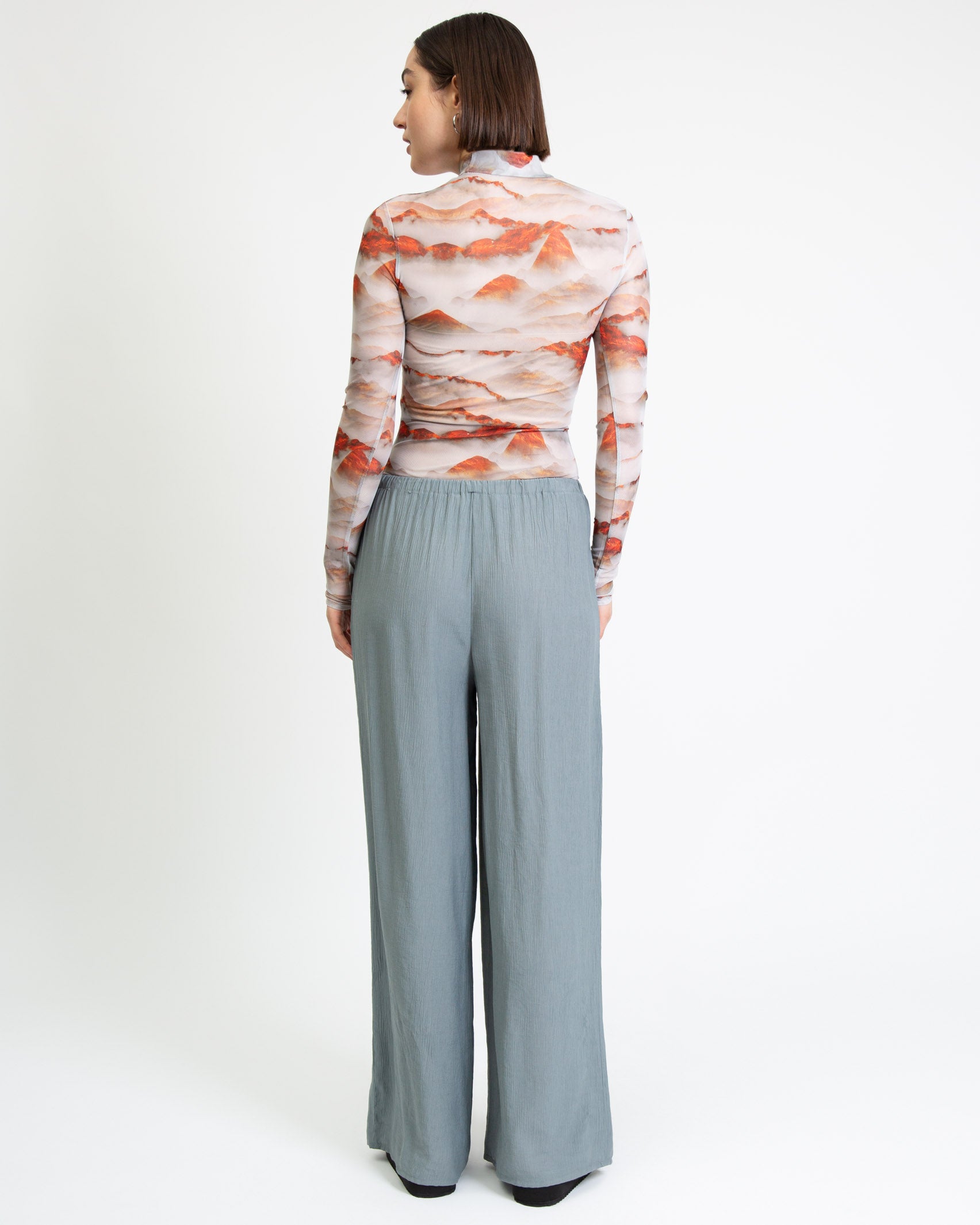 Body mit Vulkan Print - Broke + Schön