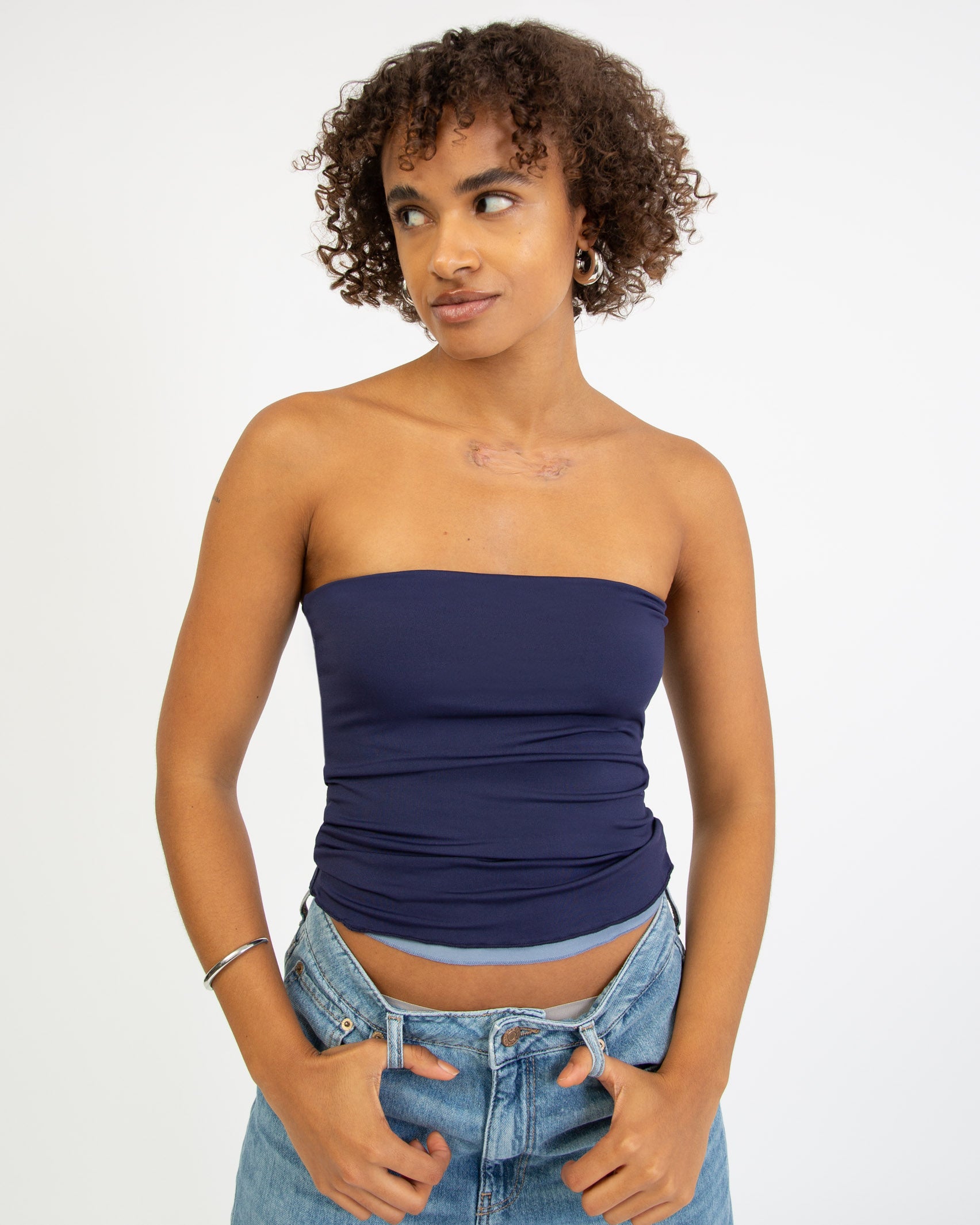 Zweifarbiges Top zum Wenden - Broke + Schön