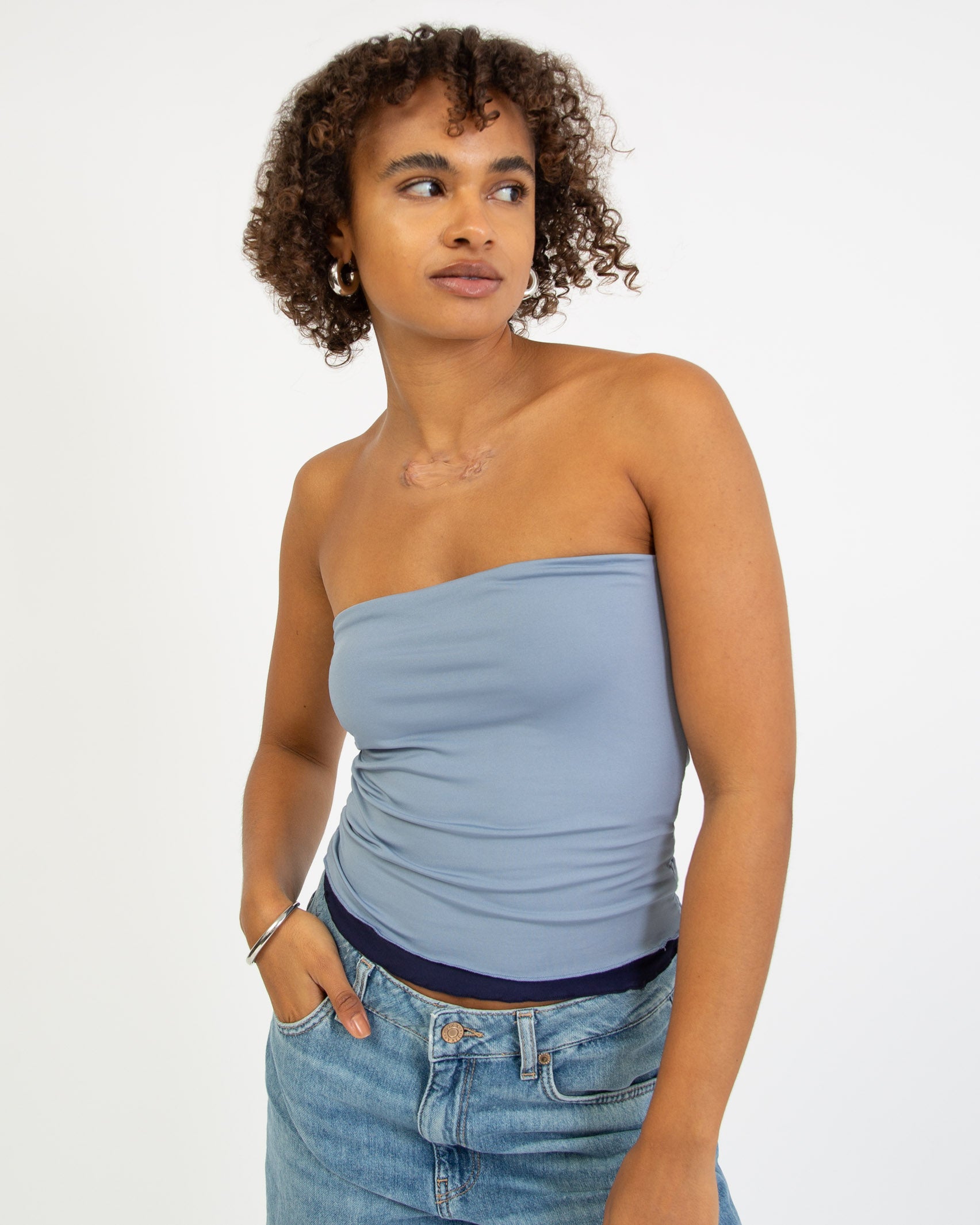 Zweifarbiges Top zum Wenden - Broke + Schön