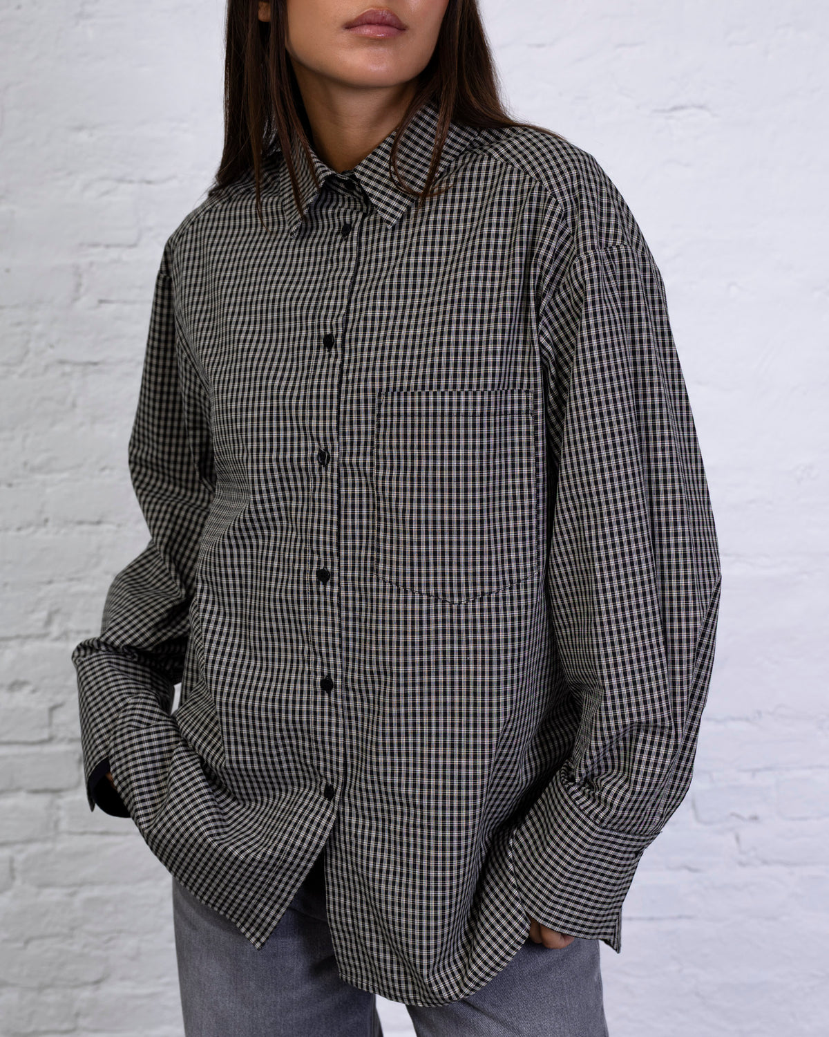 Kariertes Oversize Hemd