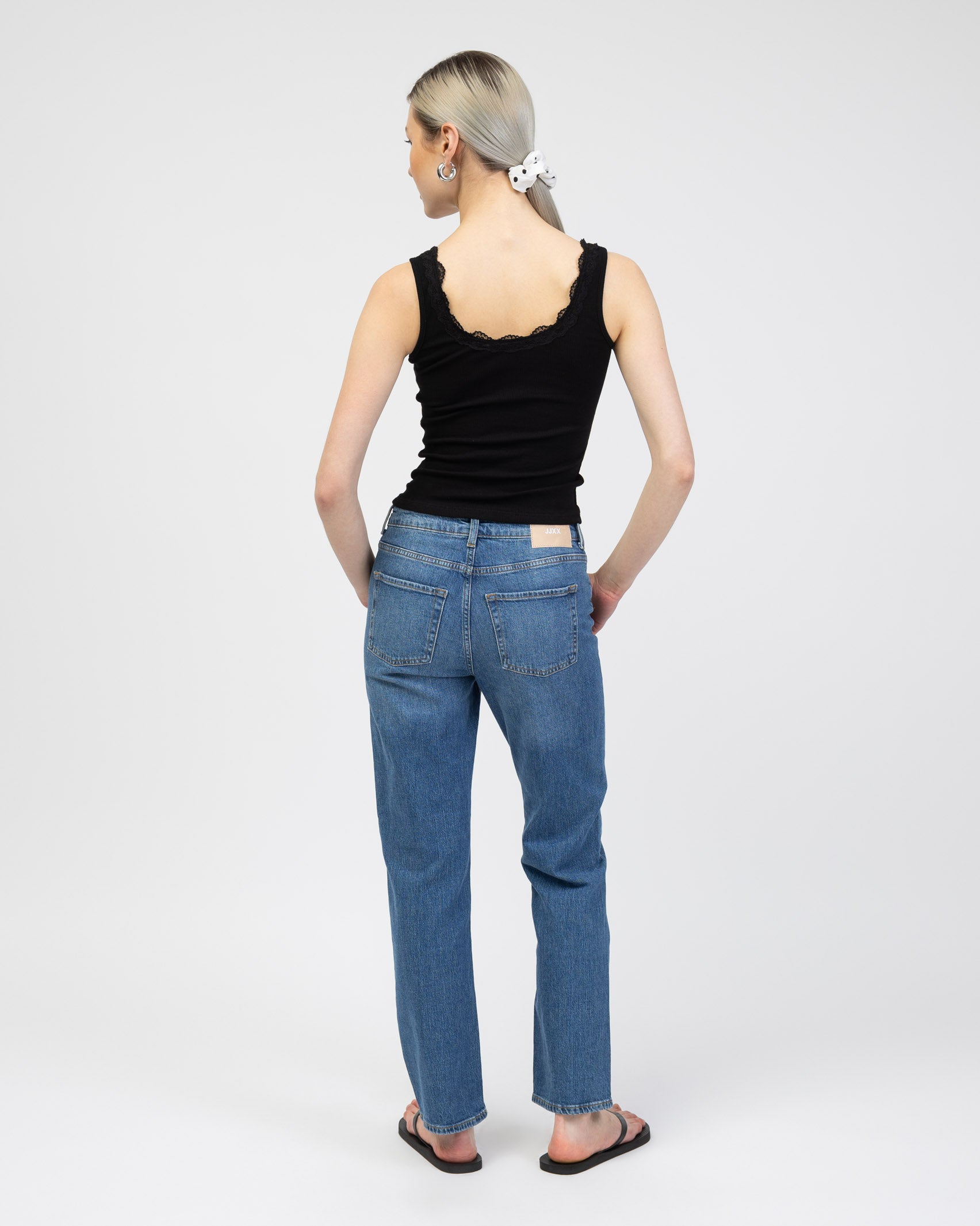 Tanktop mit Spitzendetails