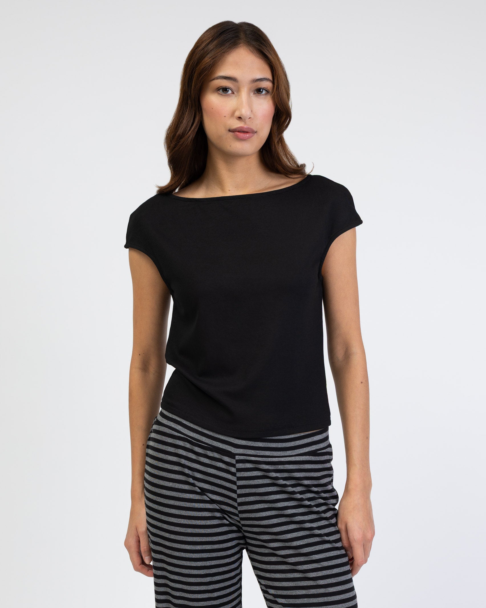 Rückenfreies T-Shirt