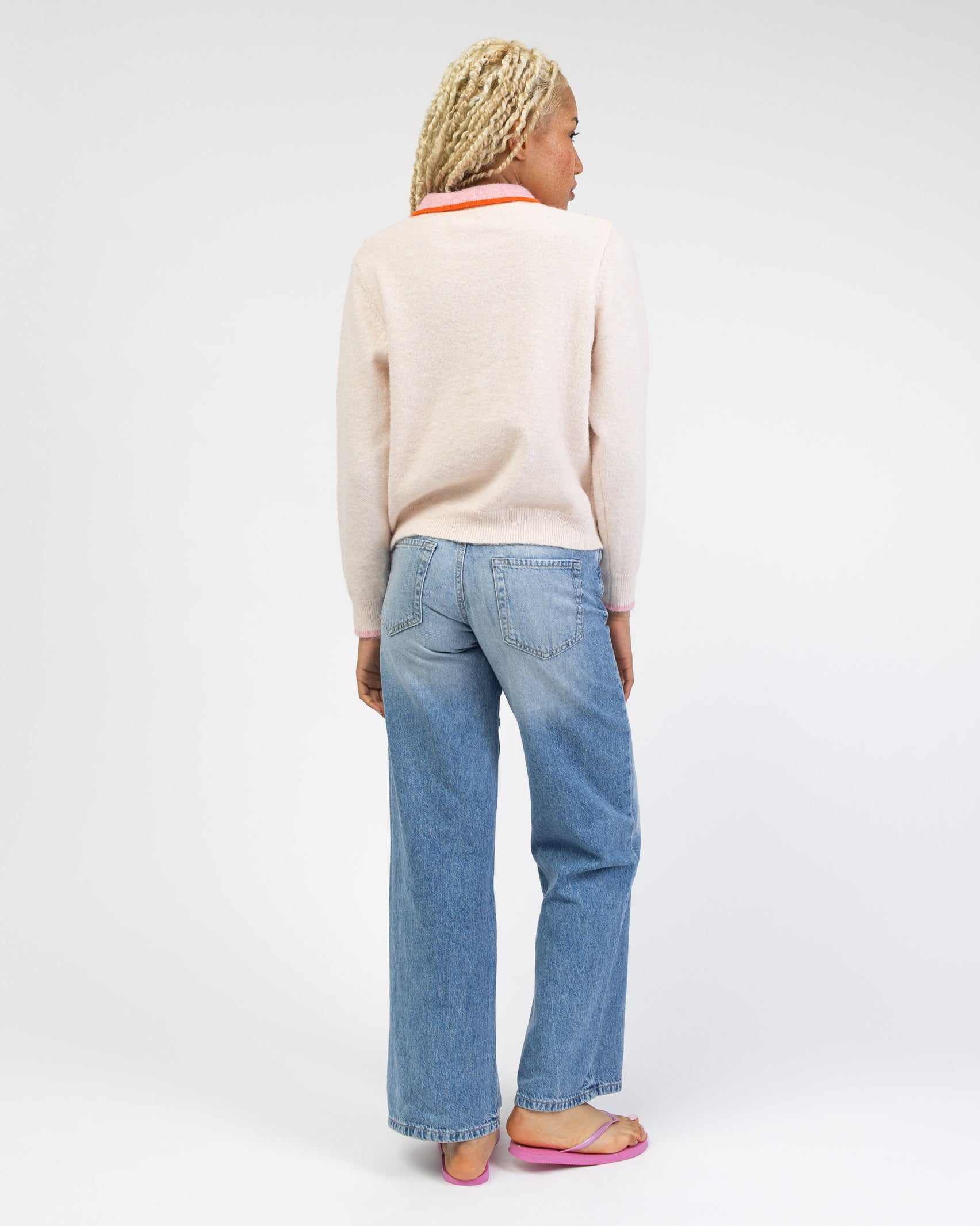 Strickjacke mit Argyle Muster