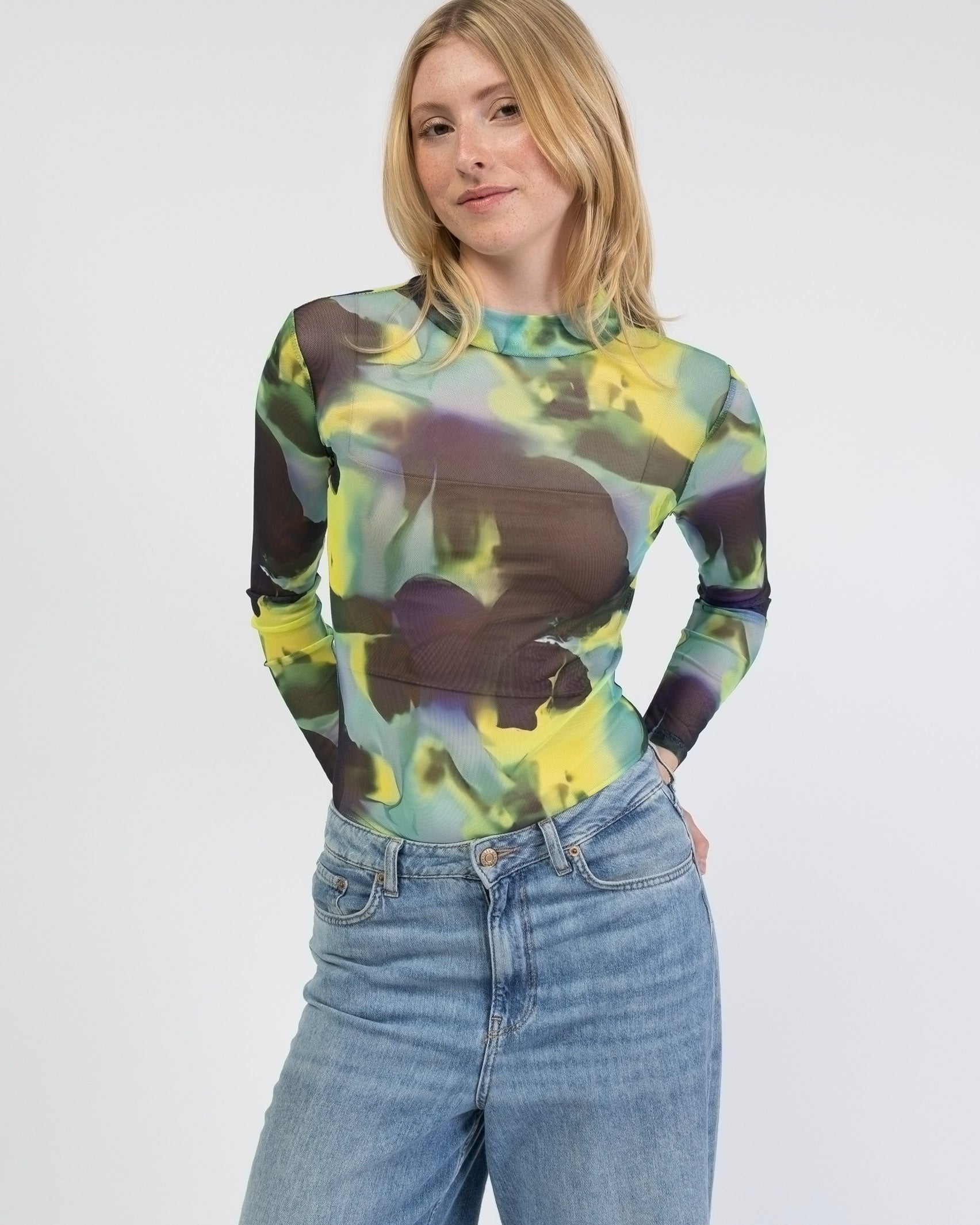 Body mit Neonprint
