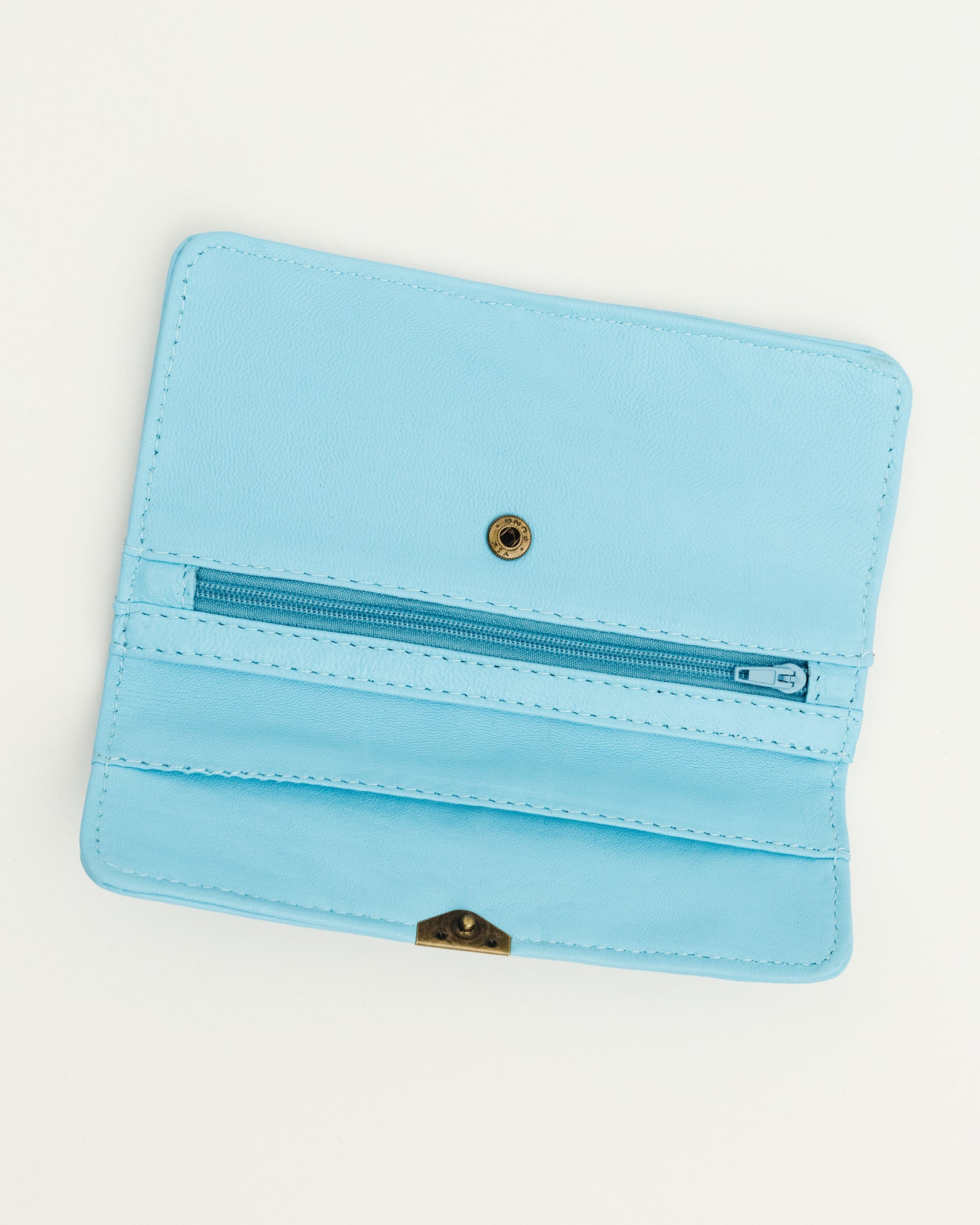 Portemonnaie aus recyceltem Leder - Broke + Schön