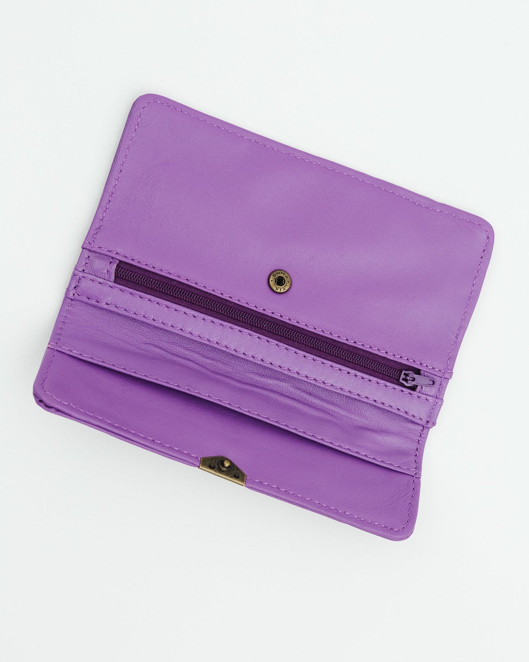 Portemonnaie aus recyceltem Leder - Broke + Schön