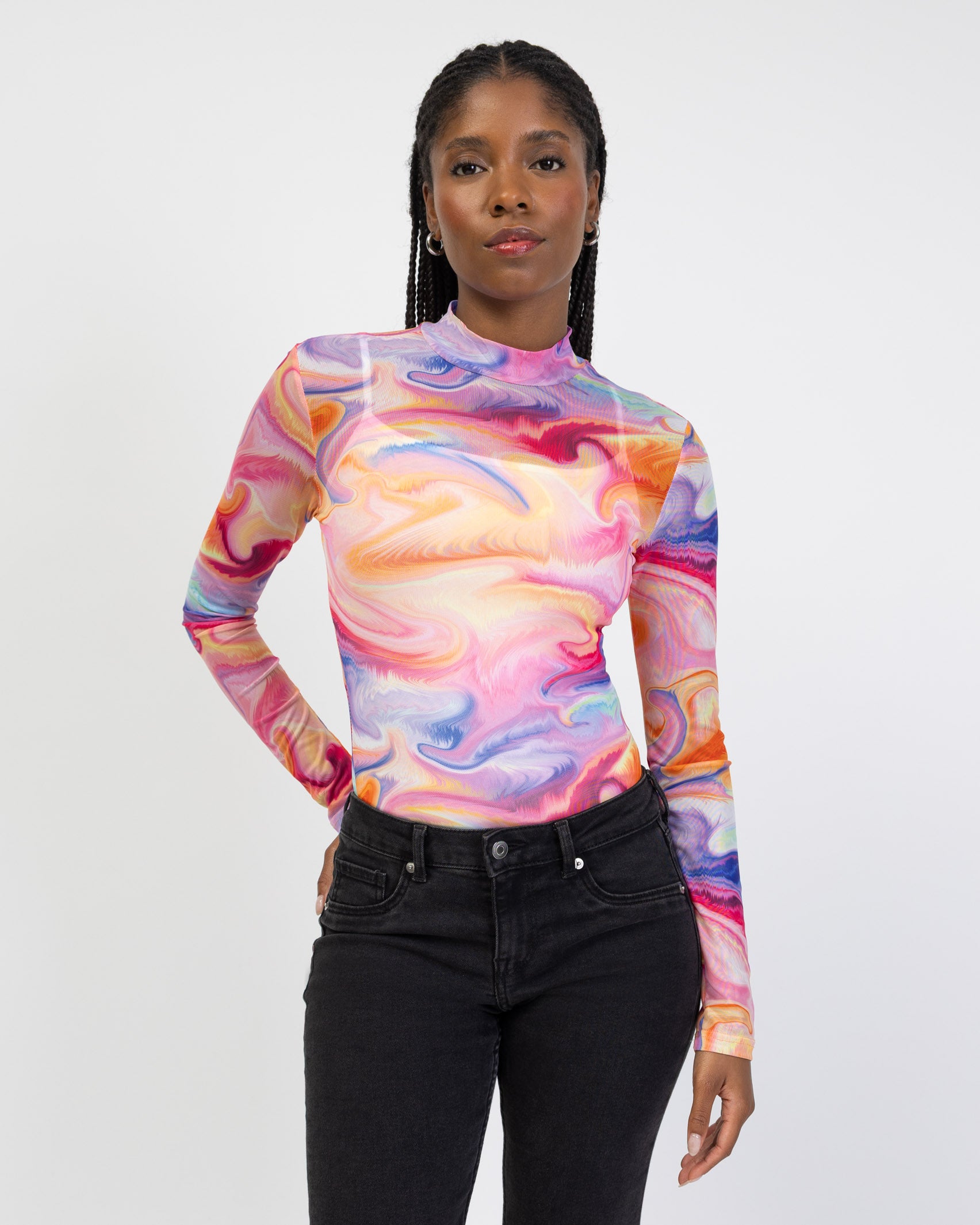 Body in leuchtenden Farben