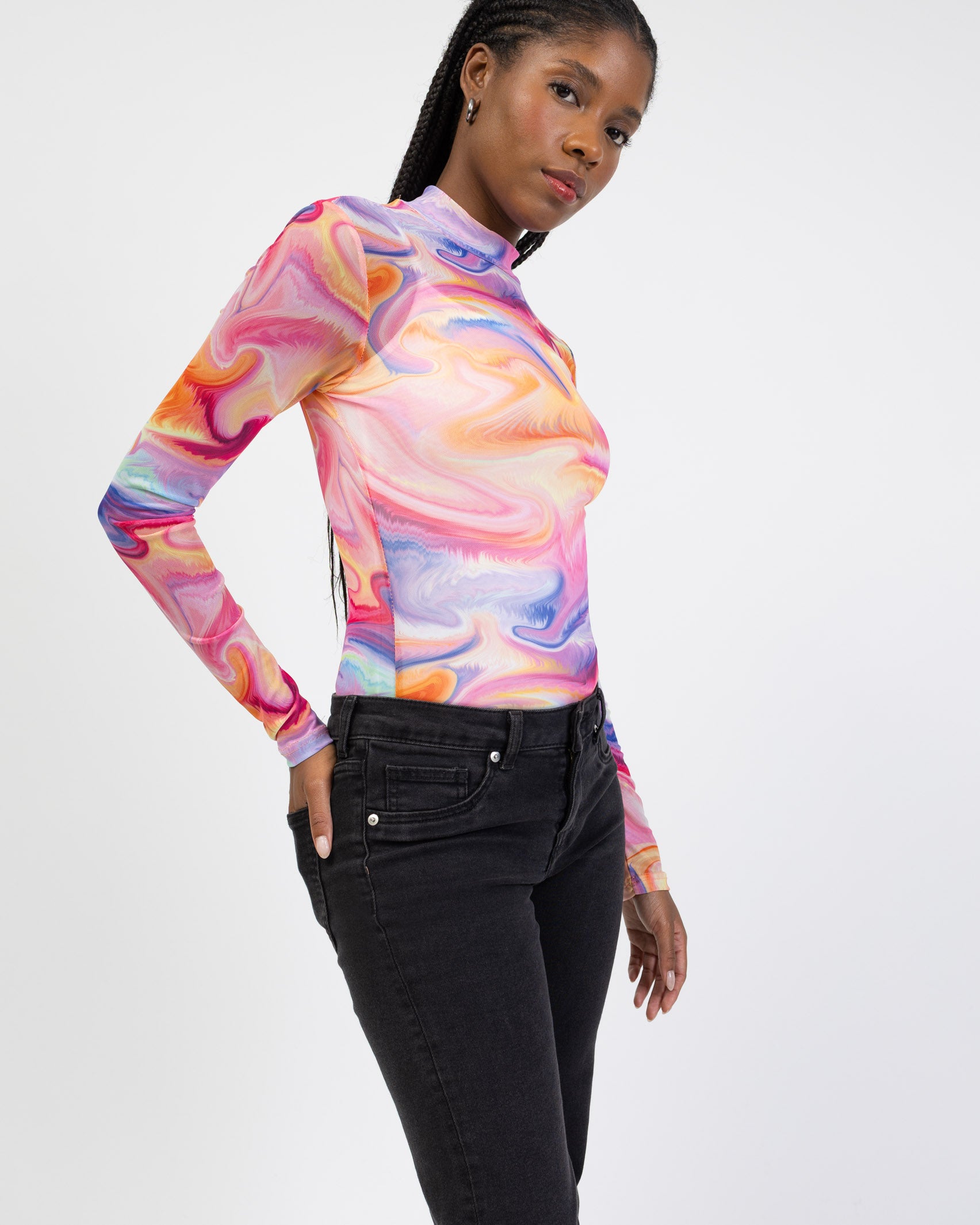 Body in leuchtenden Farben