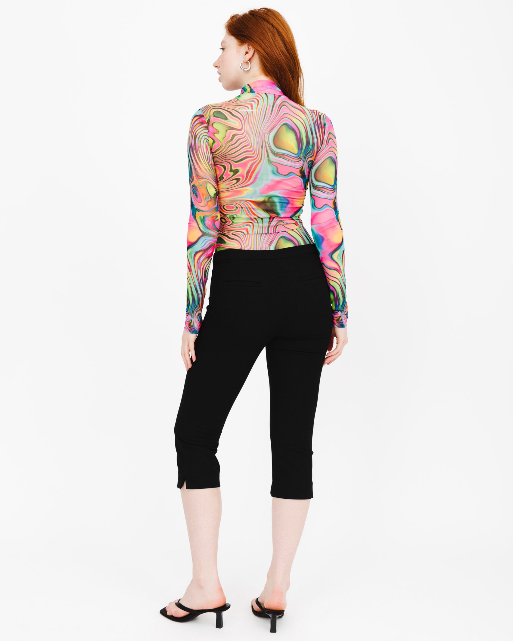 Body mit buntem Swirl Muster - Broke + Schön