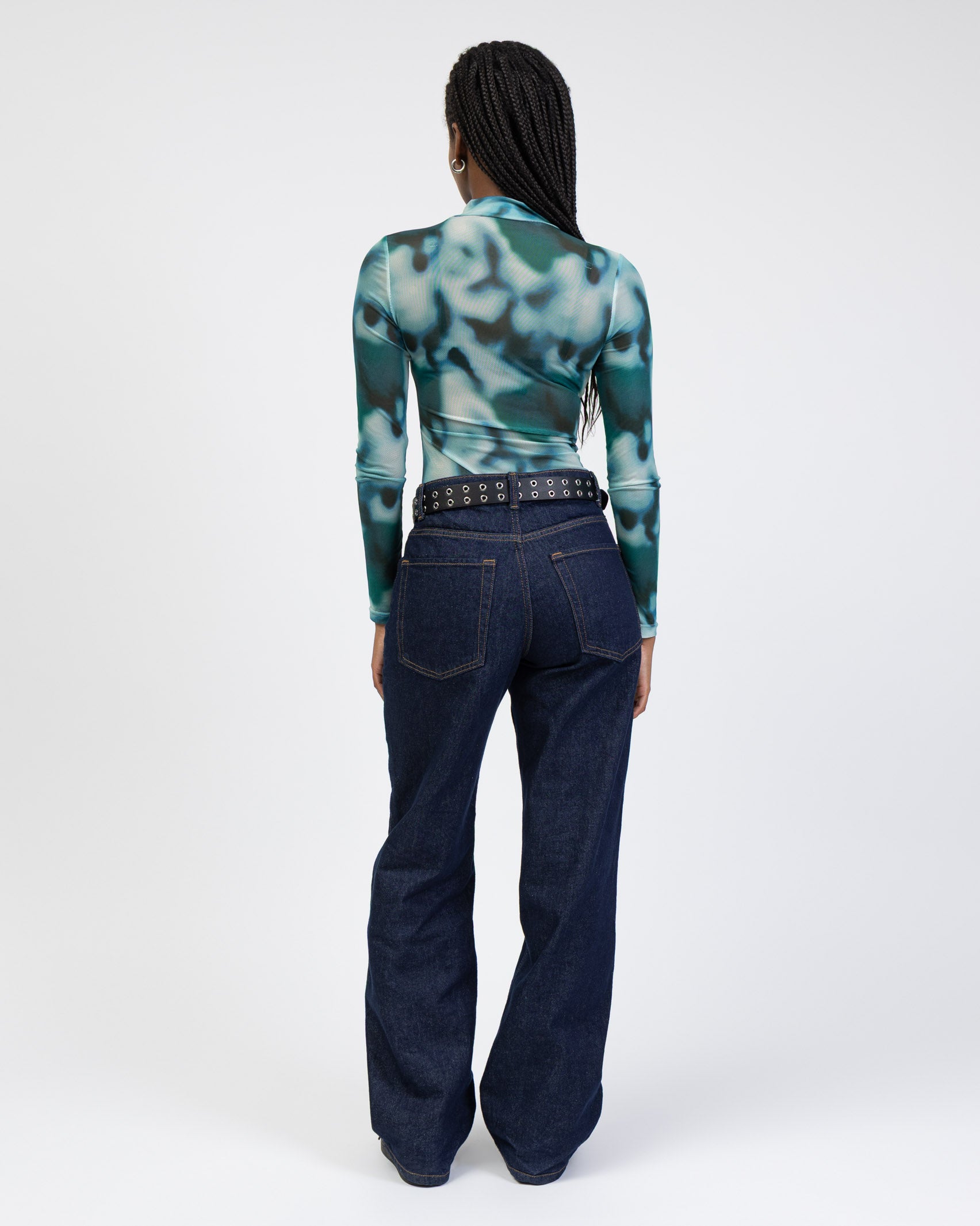 Body mit modernem Print