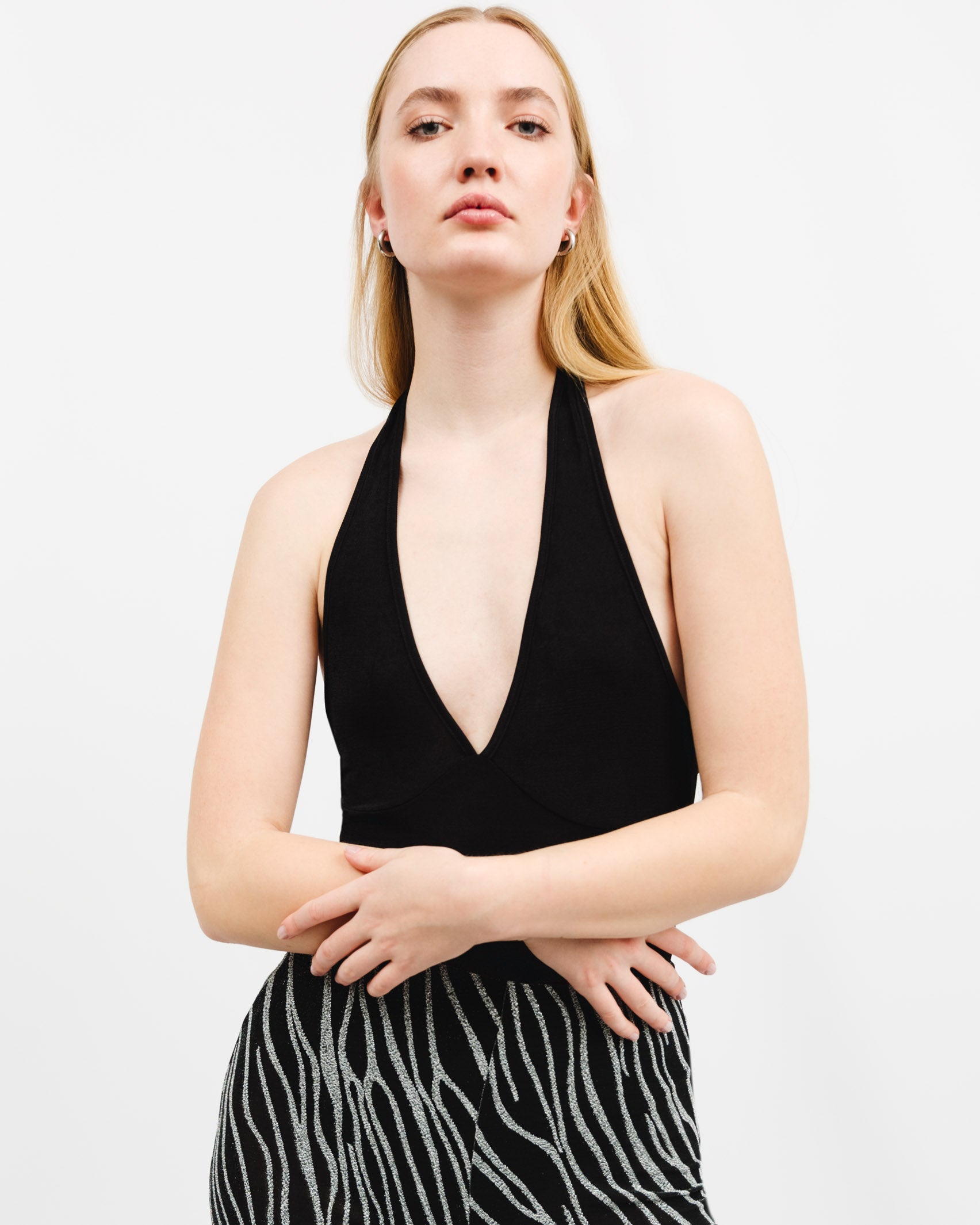 Schimmernder Neckholder Body - Broke + Schön