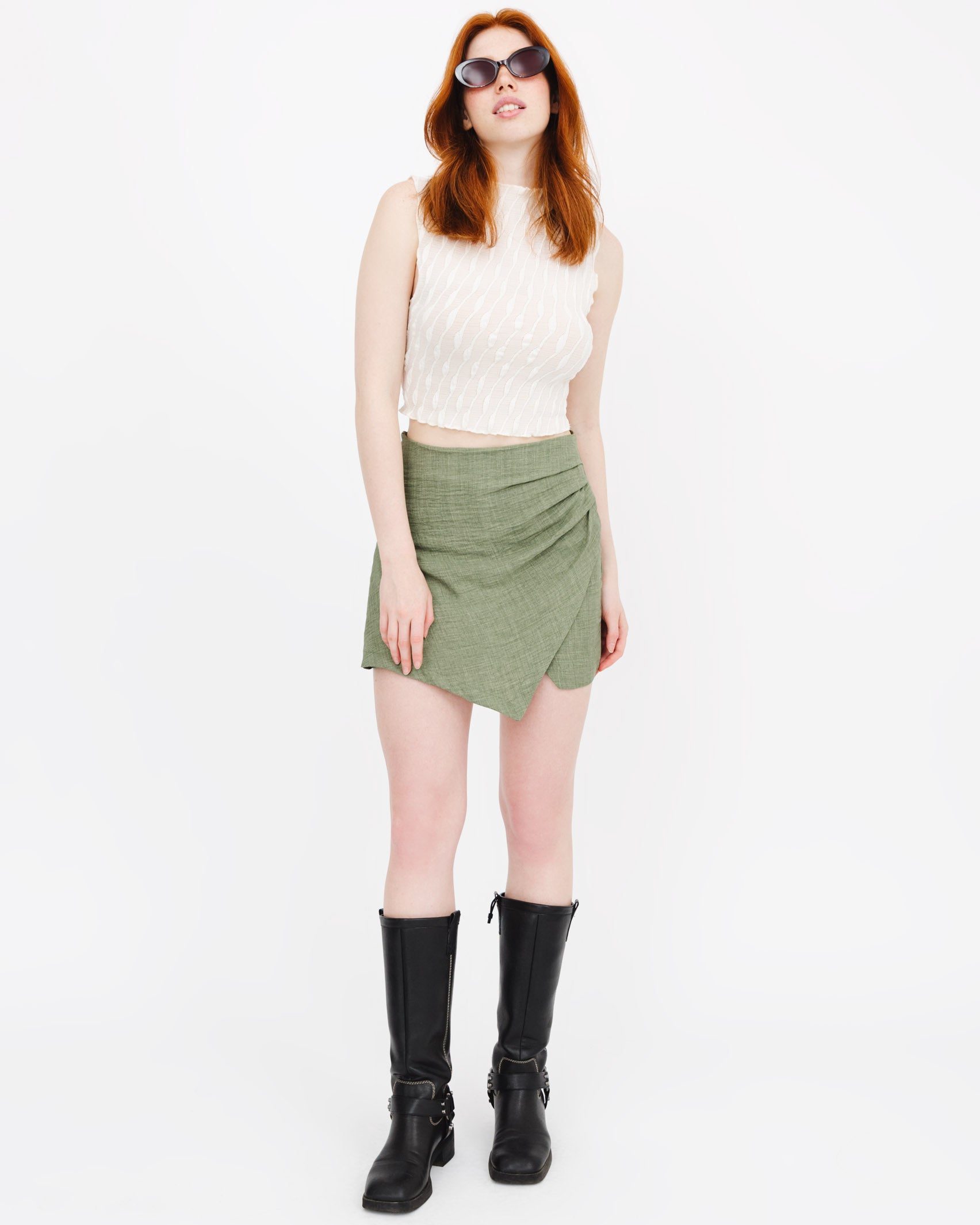 Strukturiertes Top - Broke + Schön