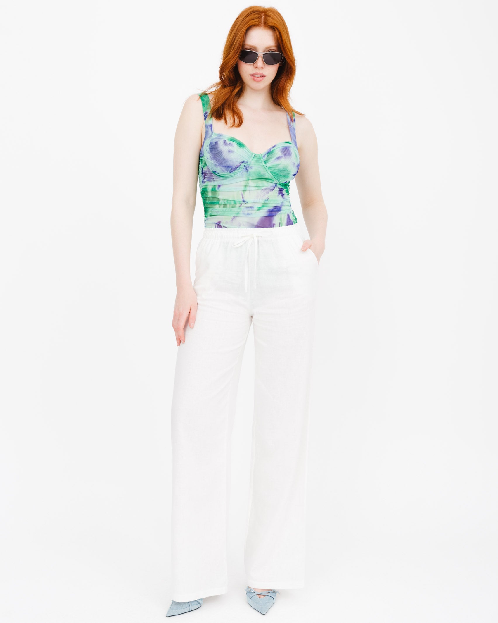 Semi-transparenter Corsagen-Body - Broke + Schön