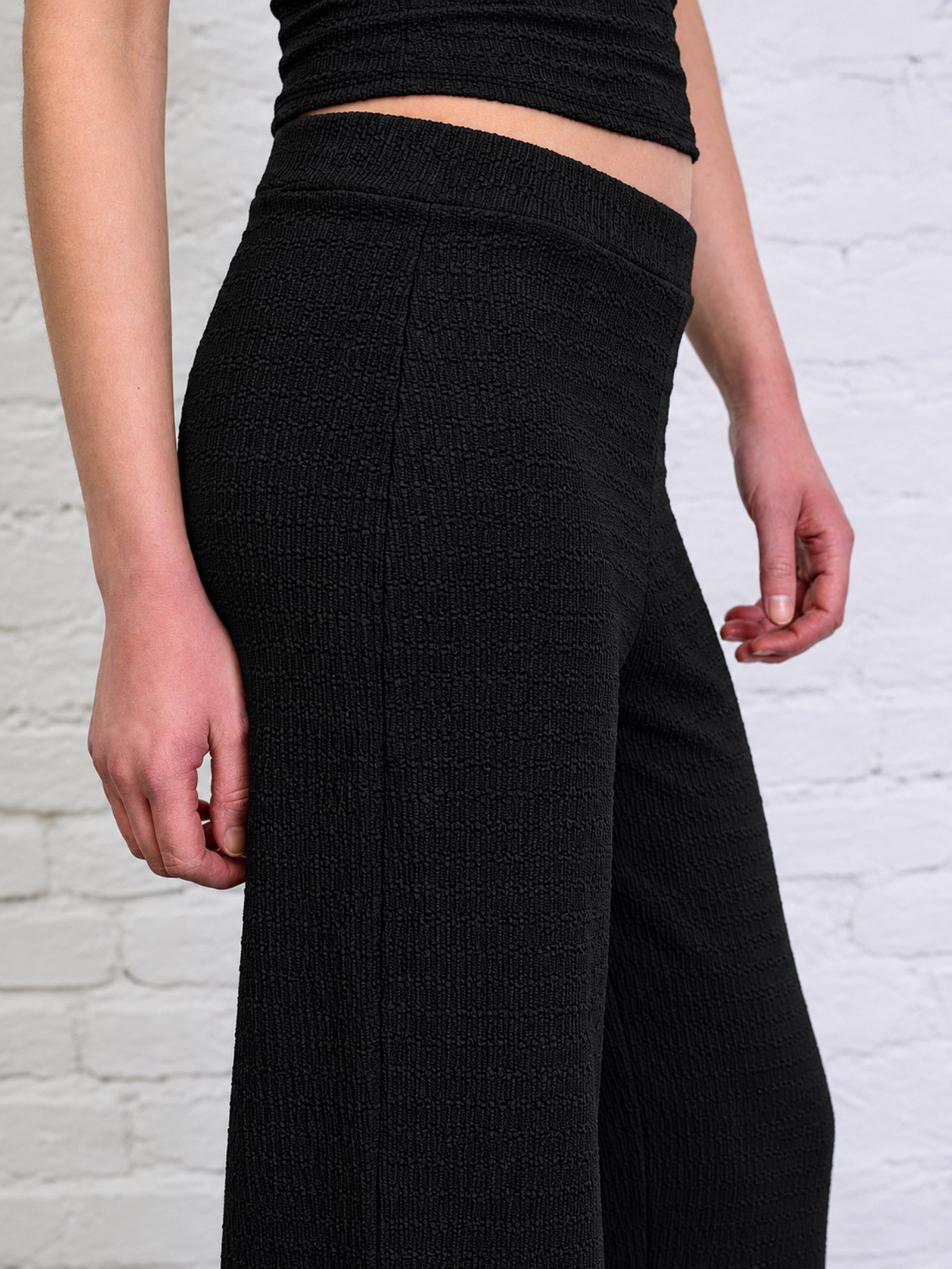 Hose in Knitteroptik