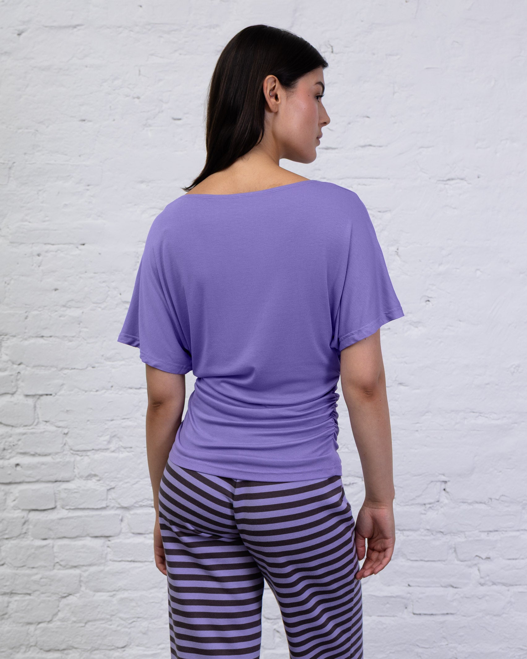 Weiches gerafftes Shirt