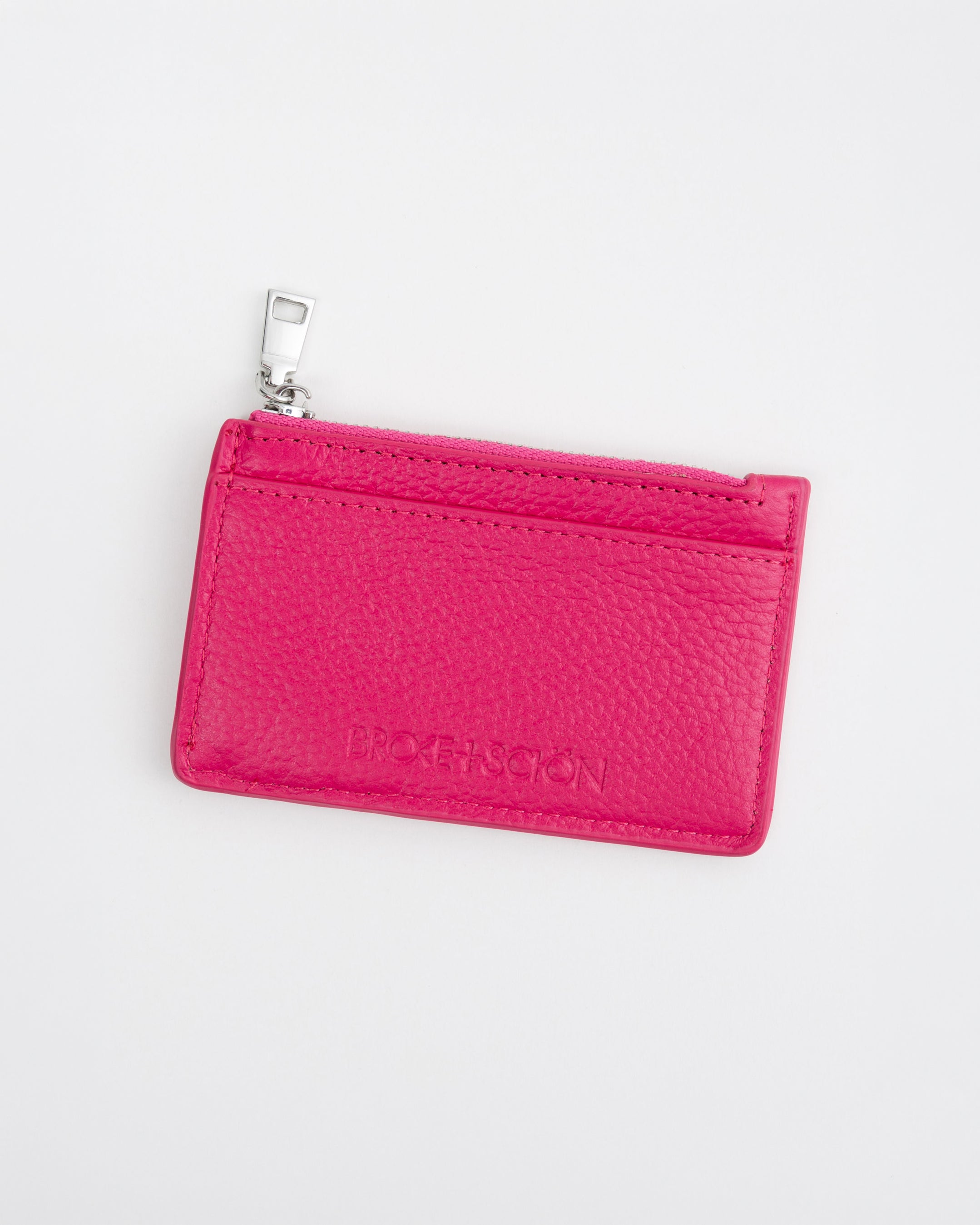 Slim leather wallet