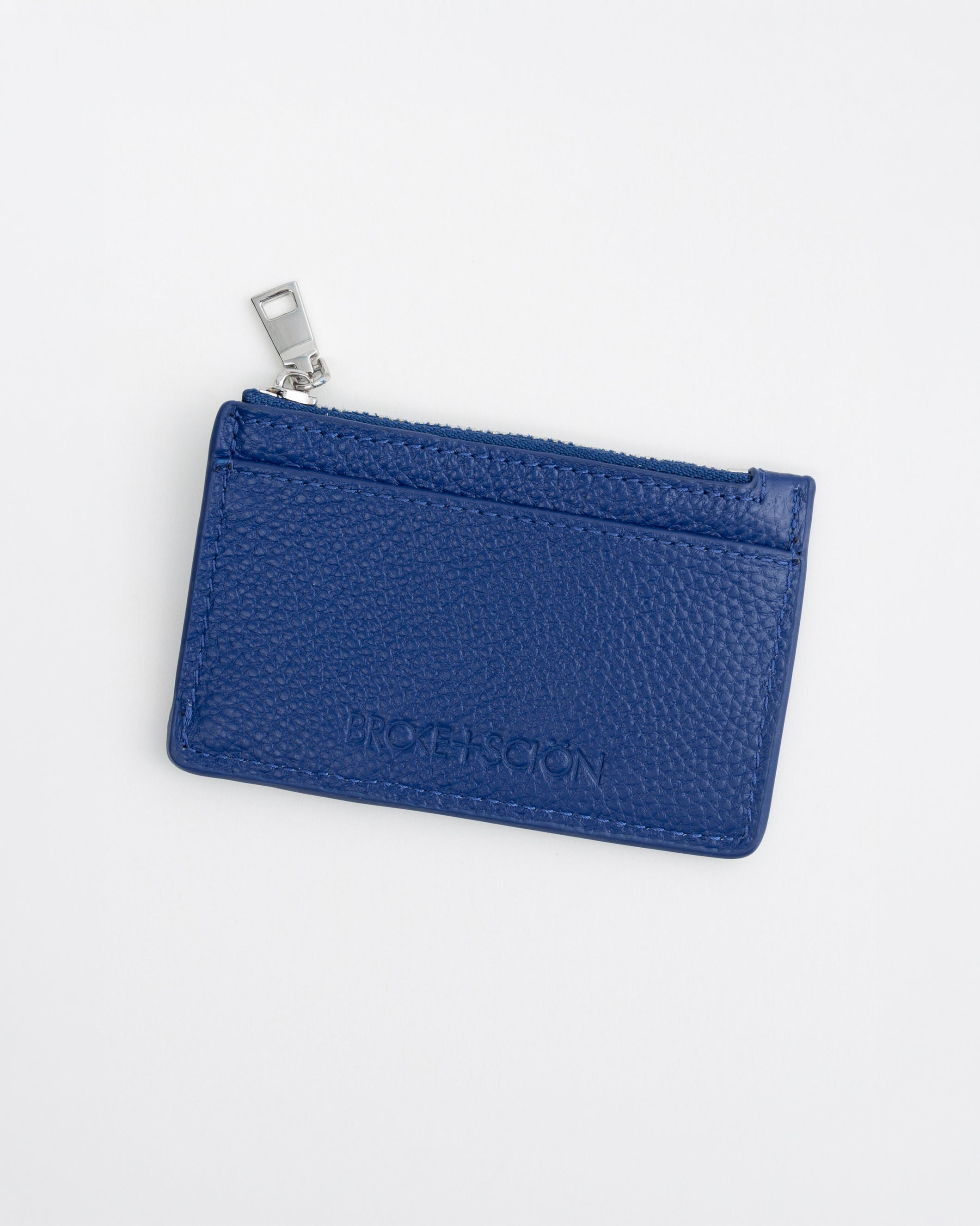 Slim leather wallet