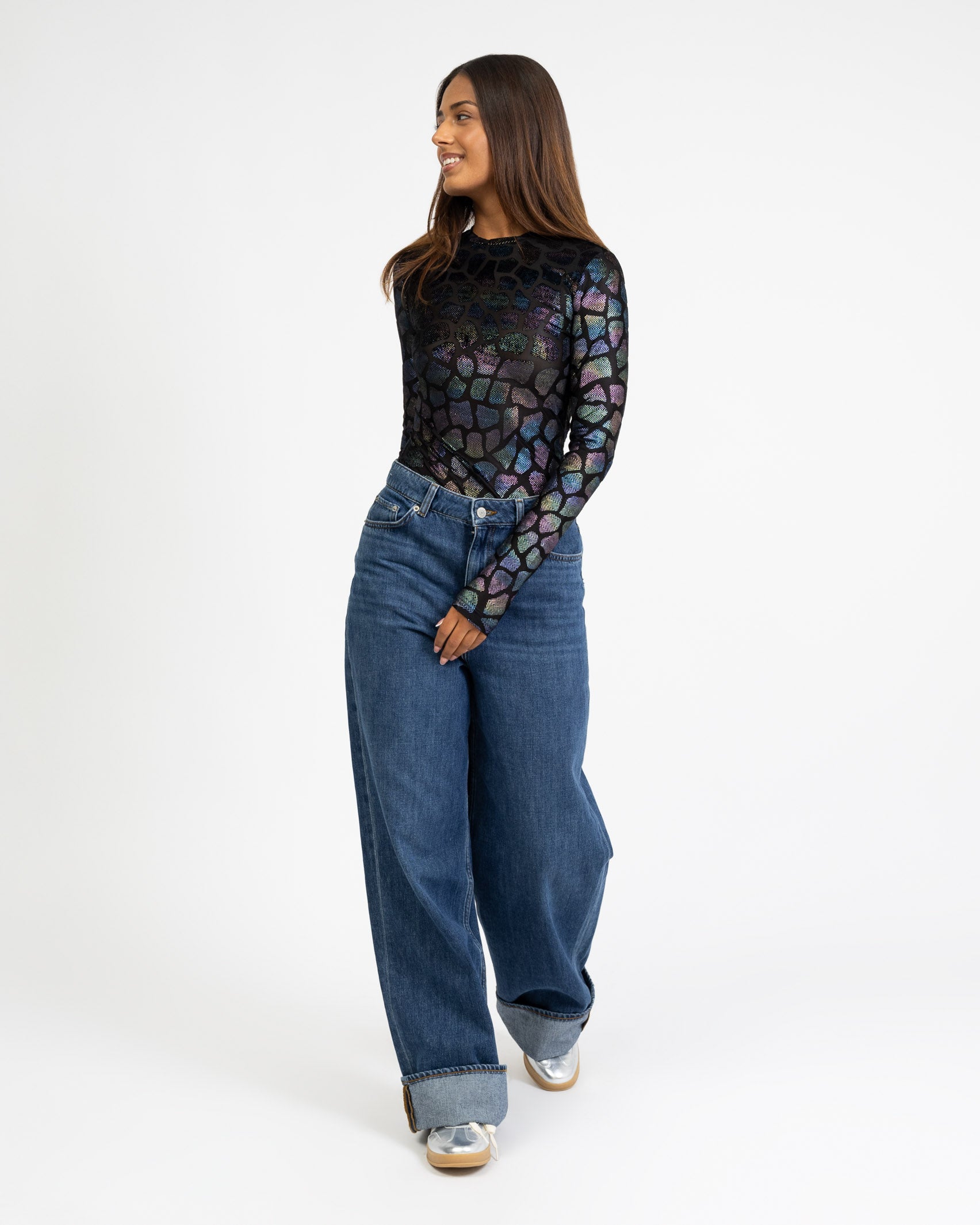 Holografischer Giraffen Body