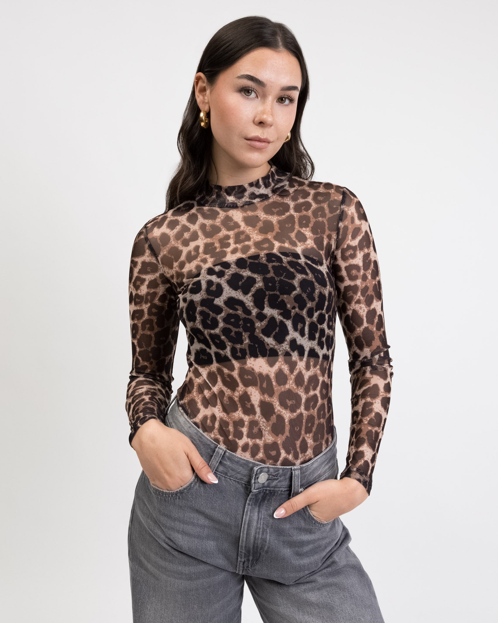 Body mit Leoprint