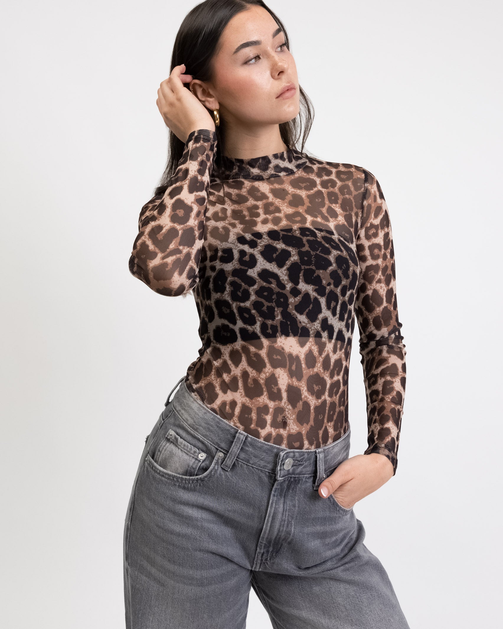 Body mit Leoprint