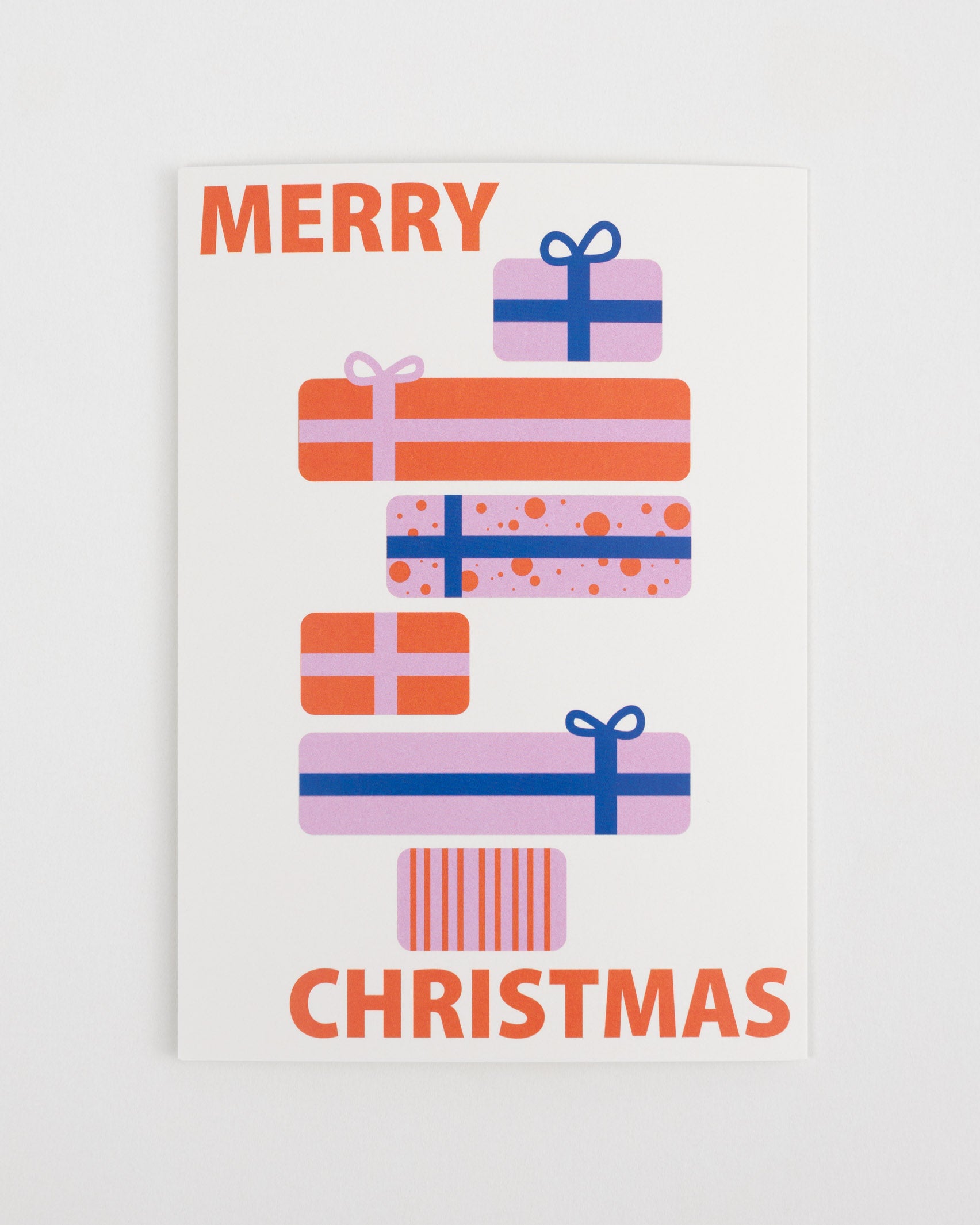 Postkarte Merry Christmas