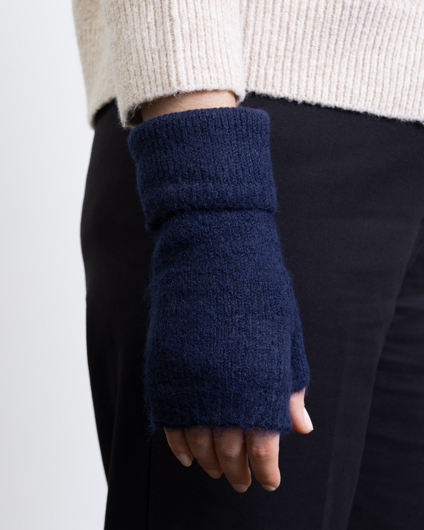 Handstulpen mit Wollanteil