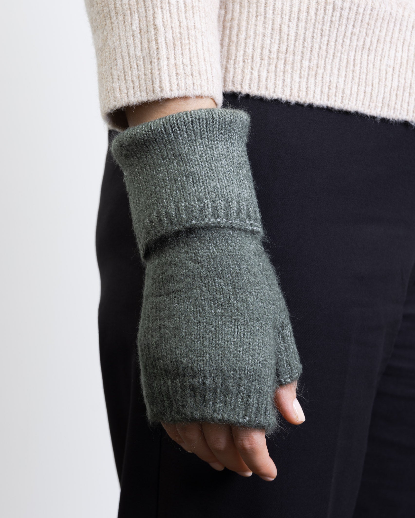 Handstulpen mit Wollanteil