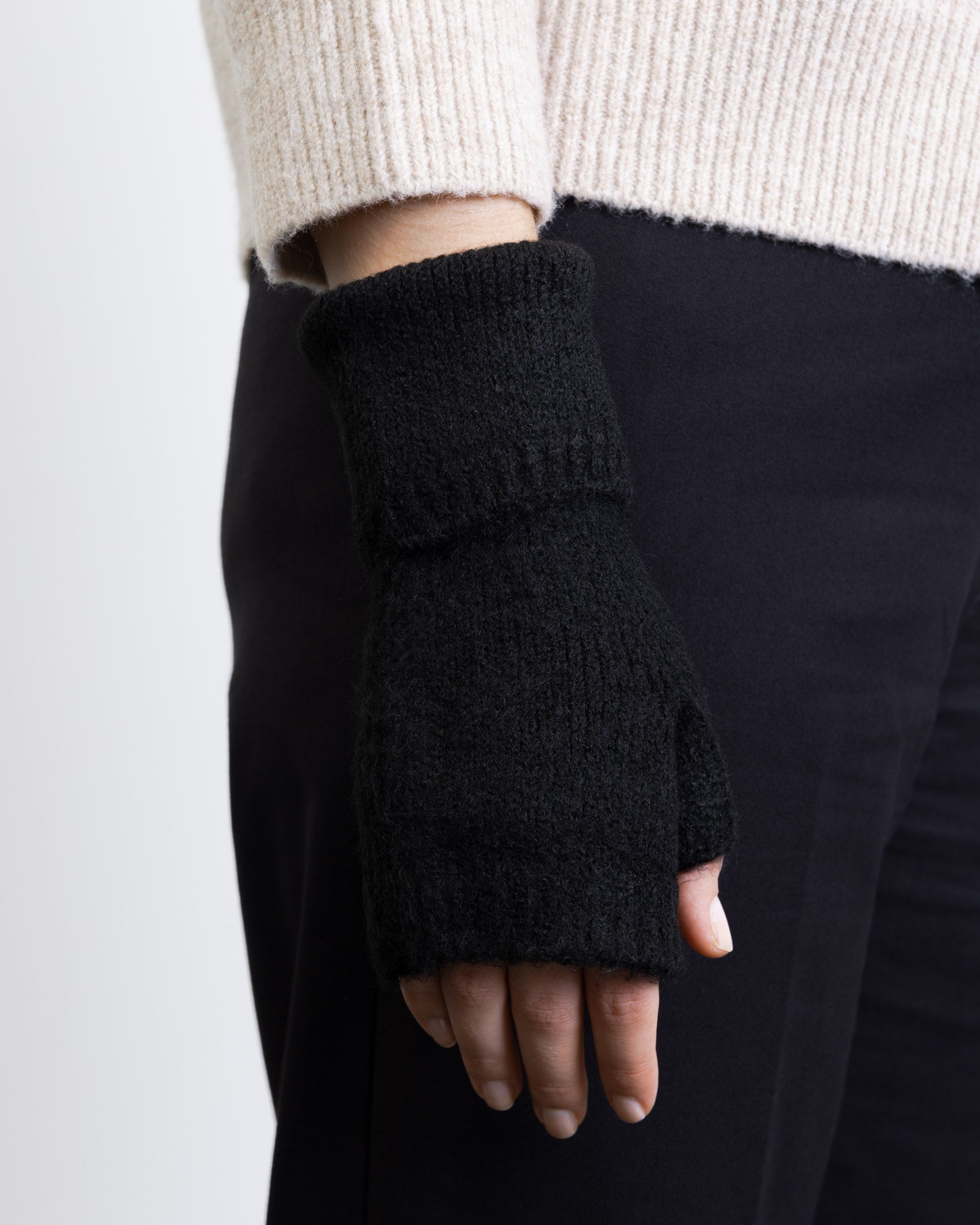 Handstulpen mit Wollanteil