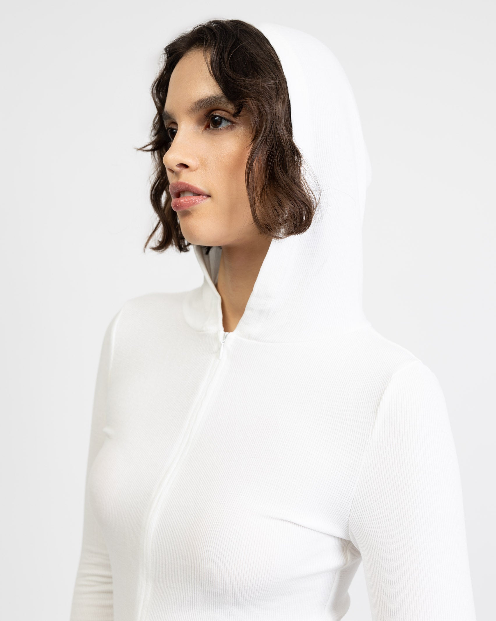 Baumwollbody mit Kapuze