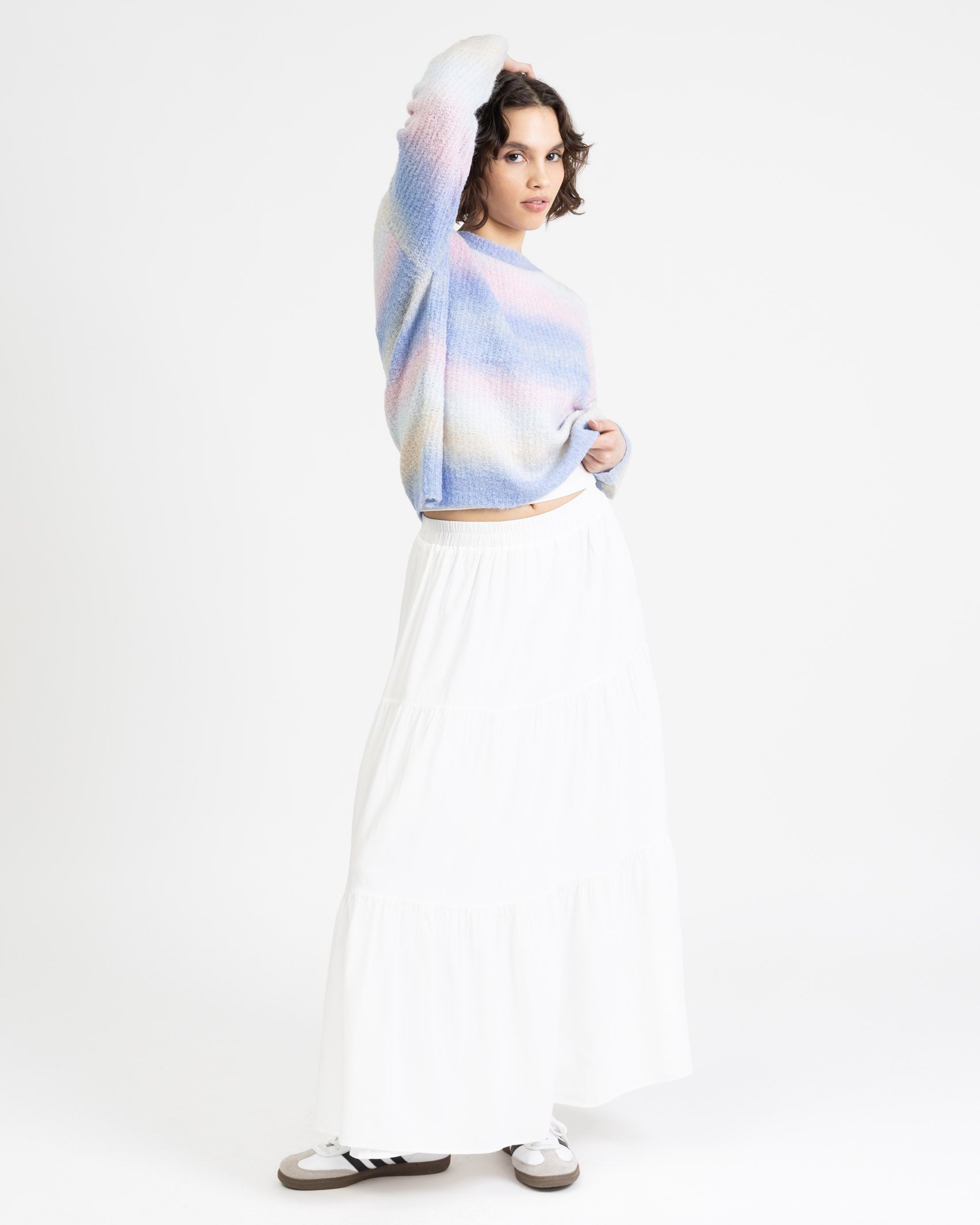 Pullover mit schlichtem Farbverlauf