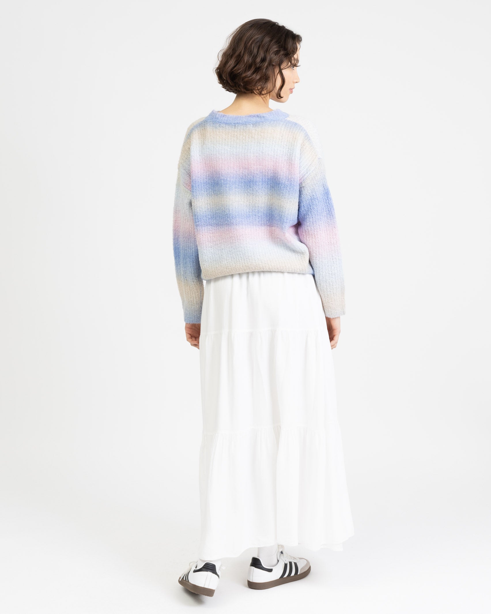 Pullover mit schlichtem Farbverlauf