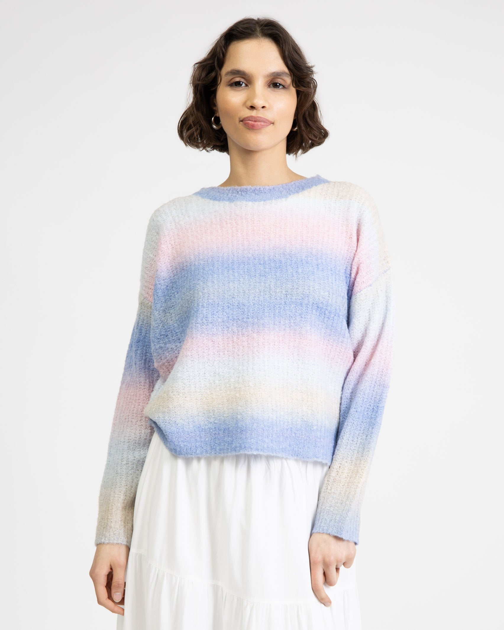 Pullover mit schlichtem Farbverlauf