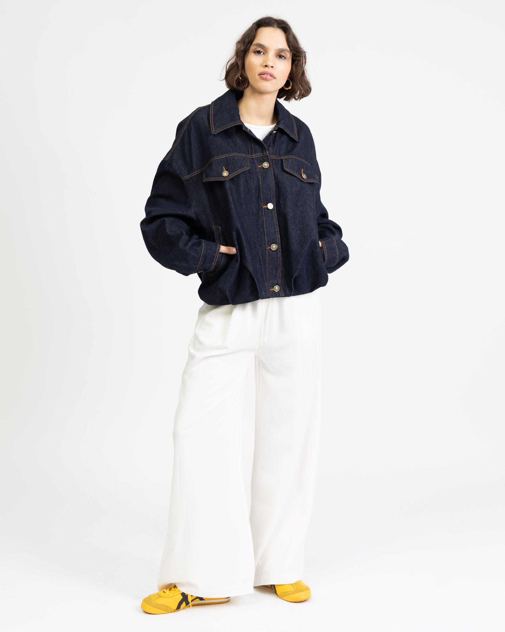 Oversized Jeansjacke