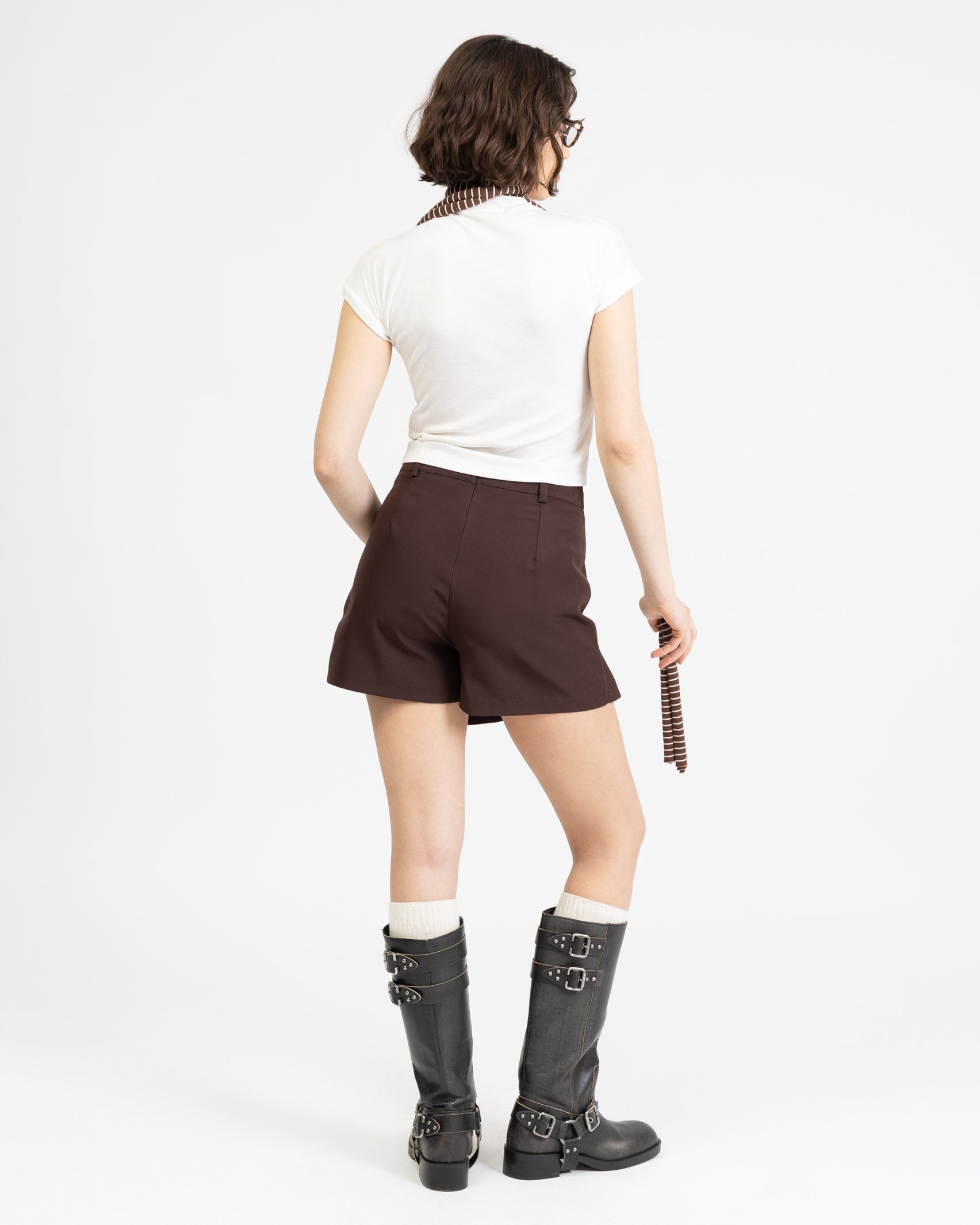 Miniskort in Wickeloptik