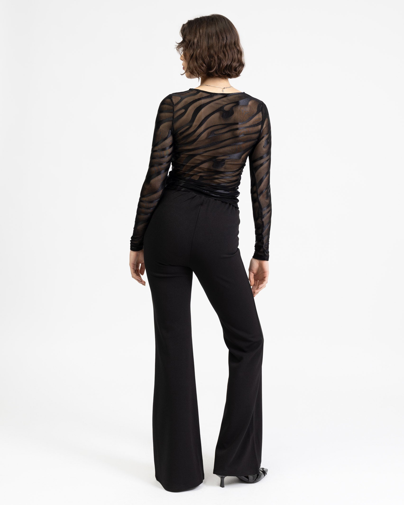 Elegante High-Waist Schlaghose