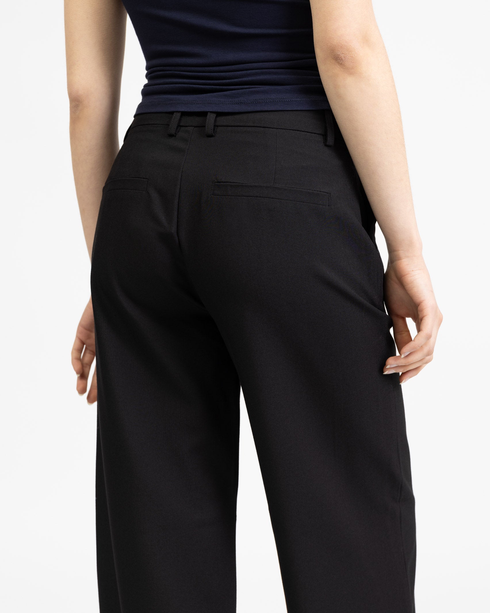 Anzughose mit geradem Bein