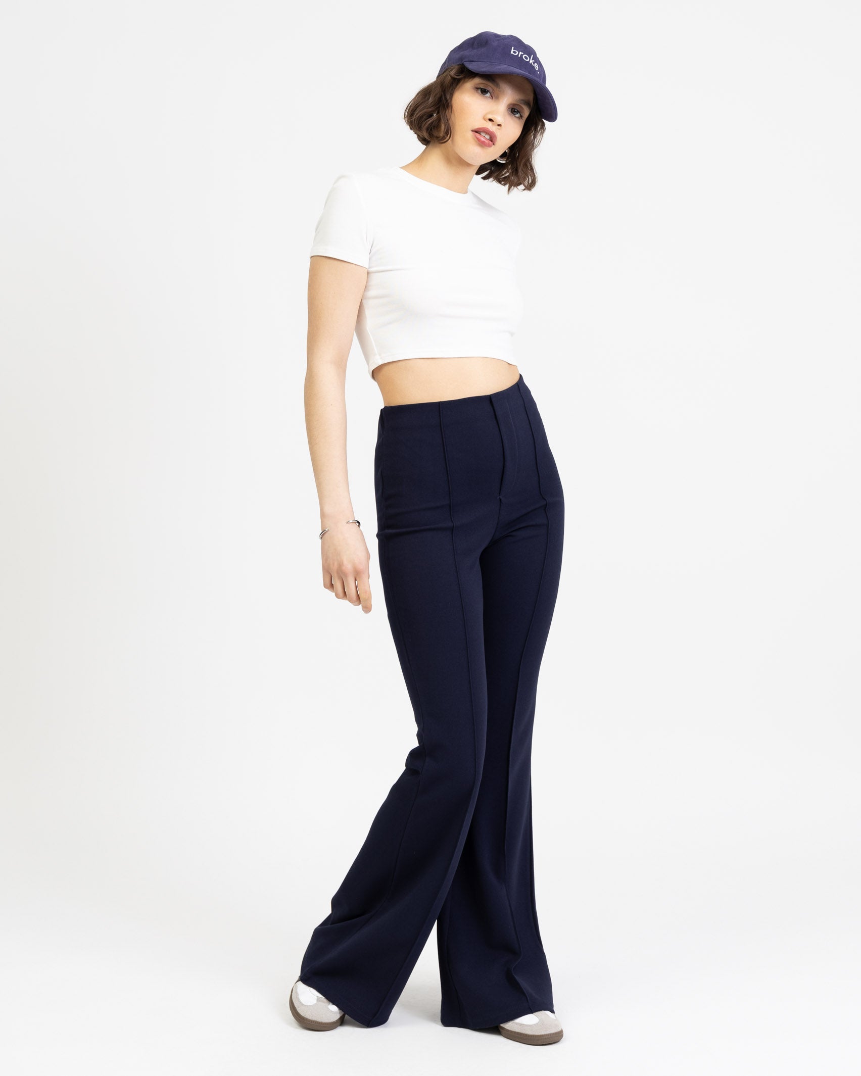 Elegante High-Waist Schlaghose