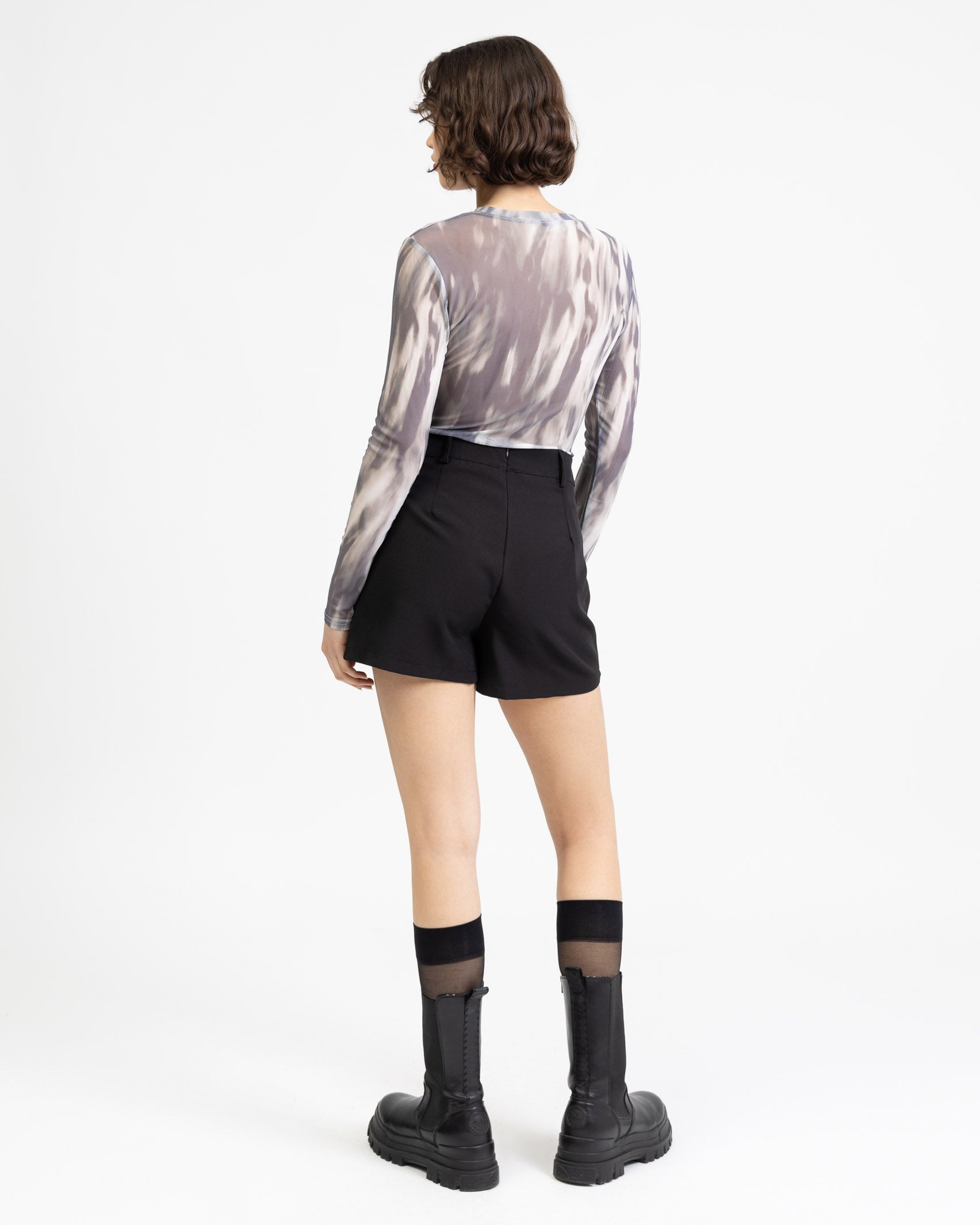 Body mit mehrfarbigem Print