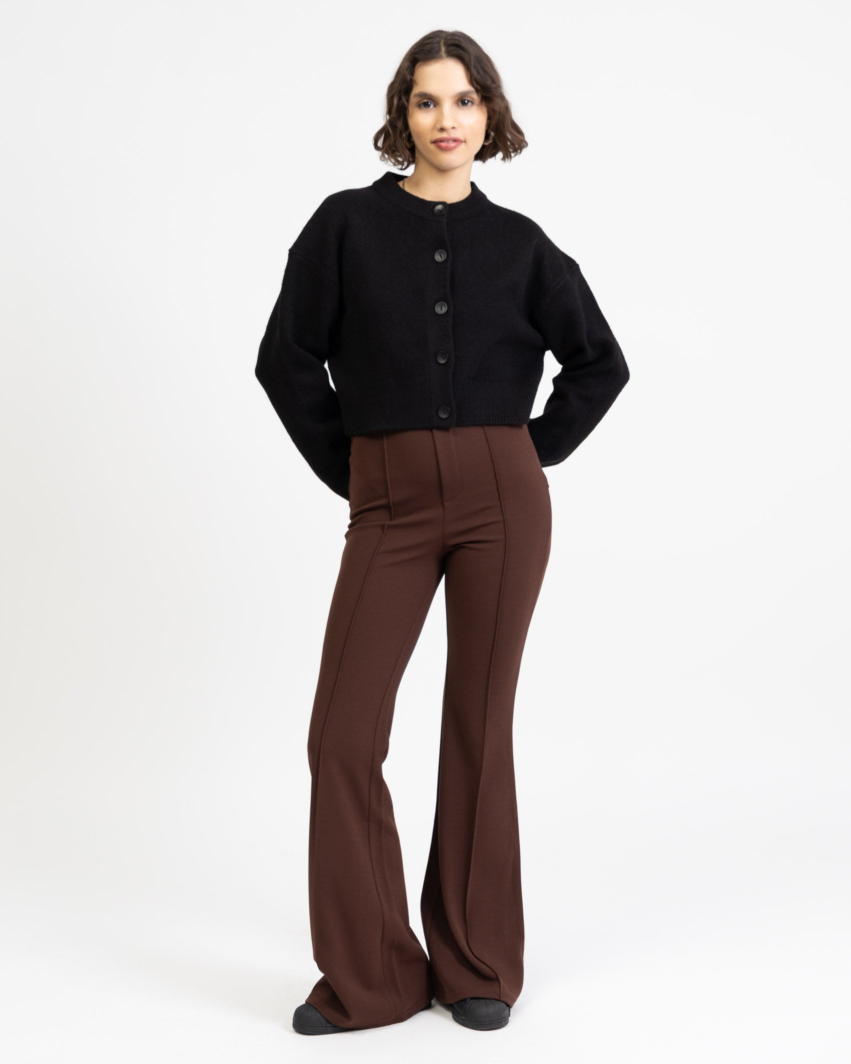Elegante High-Waist Schlaghose