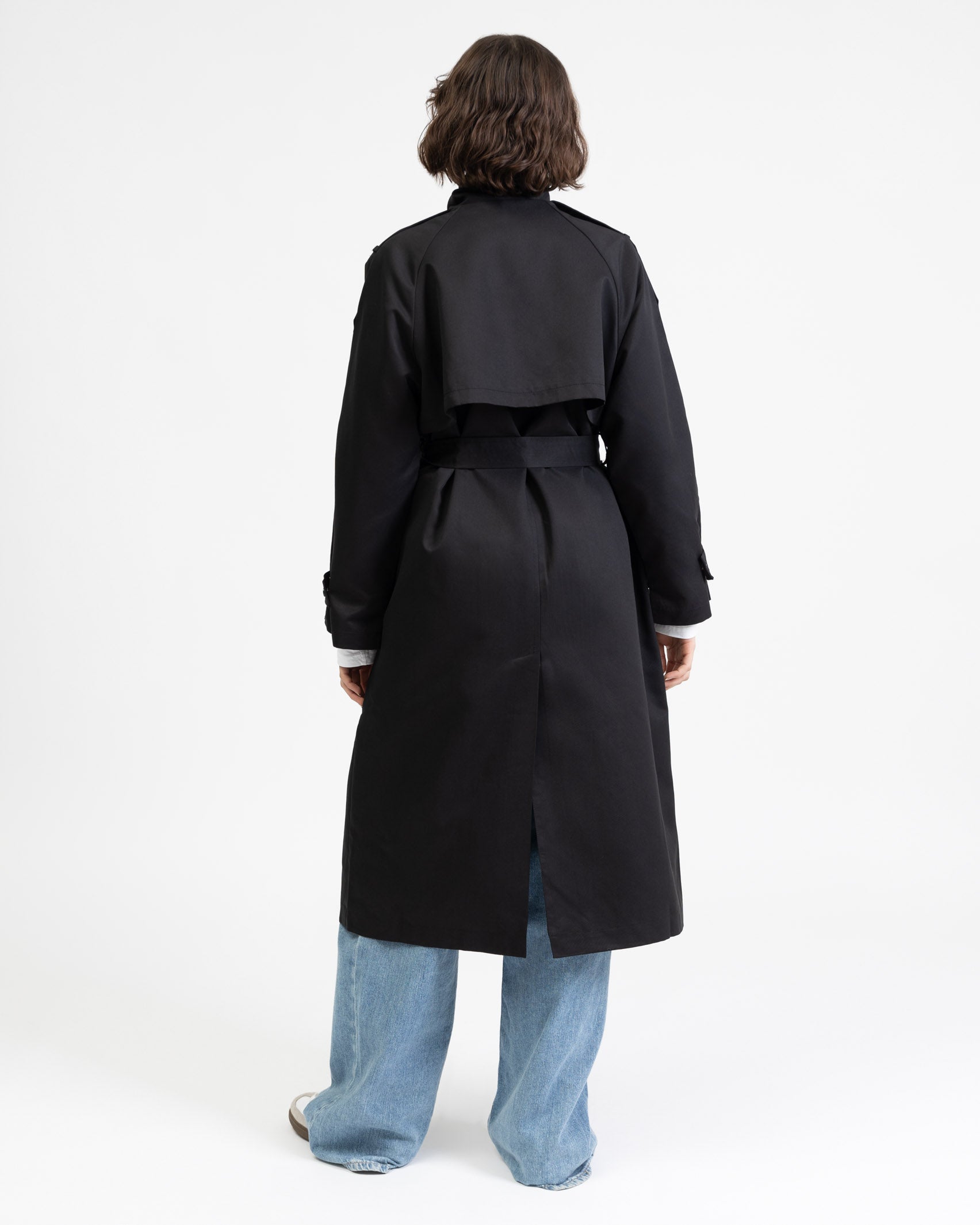 Trenchcoat mit Stehkragen